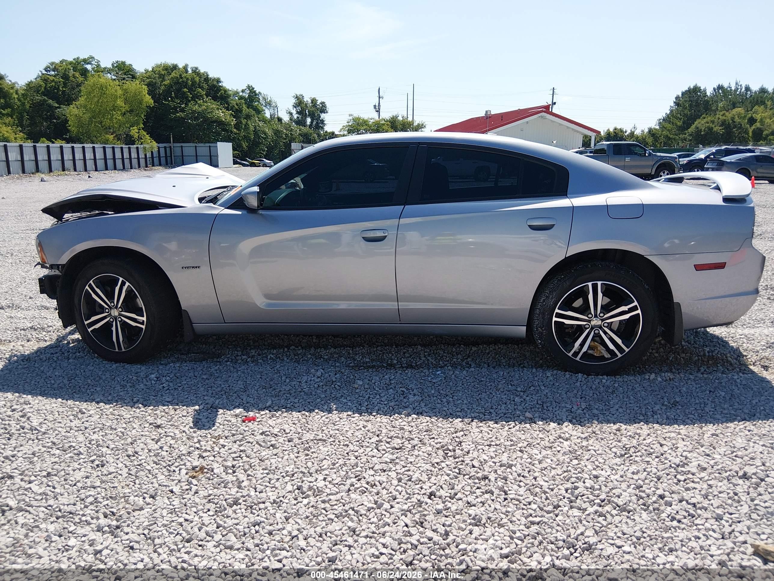 2014 Dodge Charger R/t Silver vin: 2C3CDXDT7EH199697