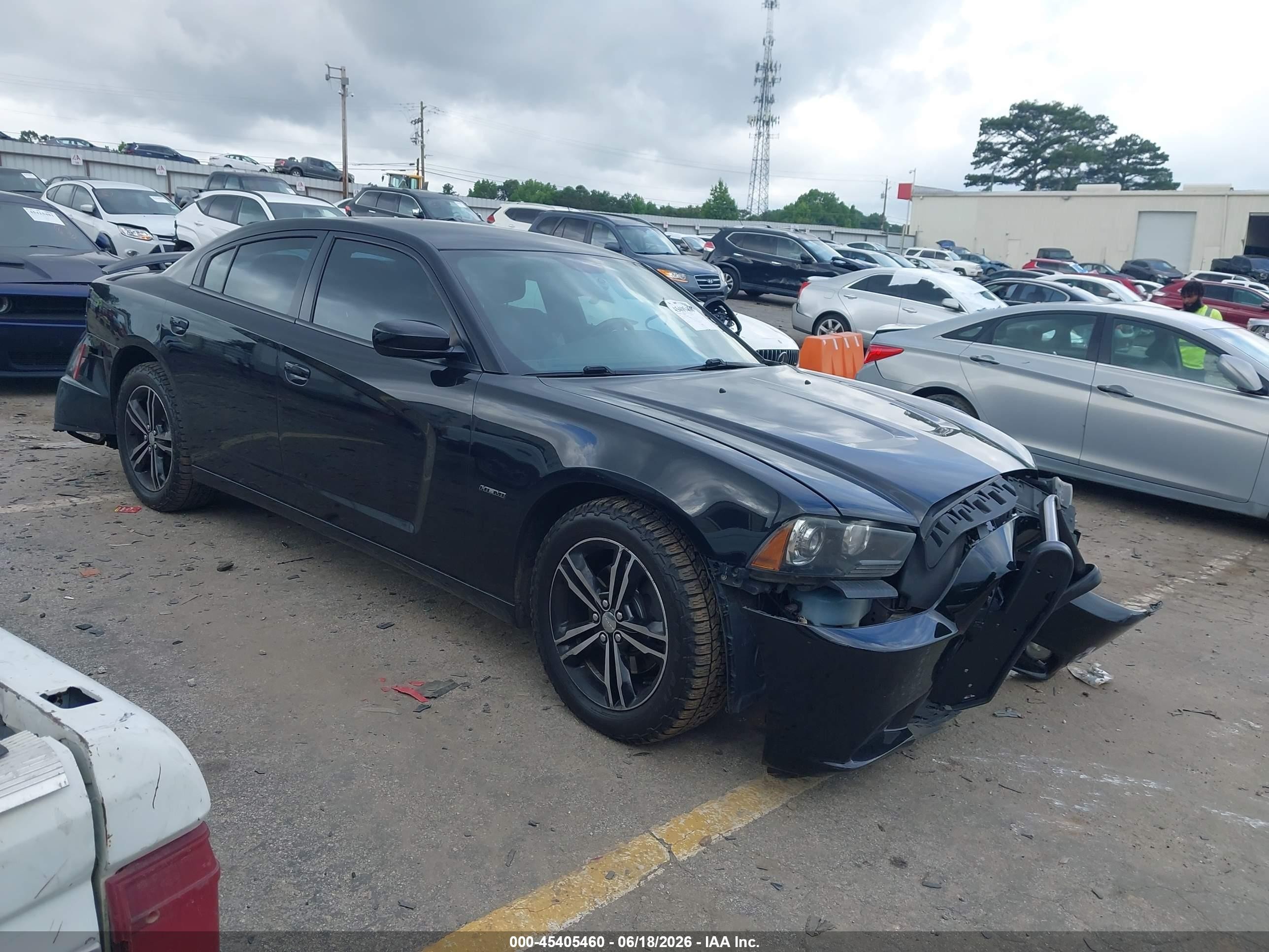 2014 Dodge Charger R/t Черный vin: 2C3CDXDT7EH224176
