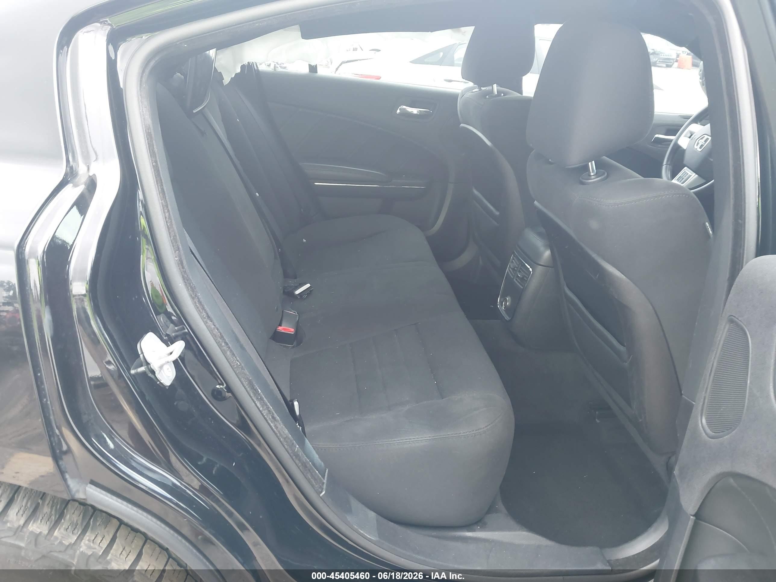 2014 Dodge Charger R/t Black vin: 2C3CDXDT7EH224176