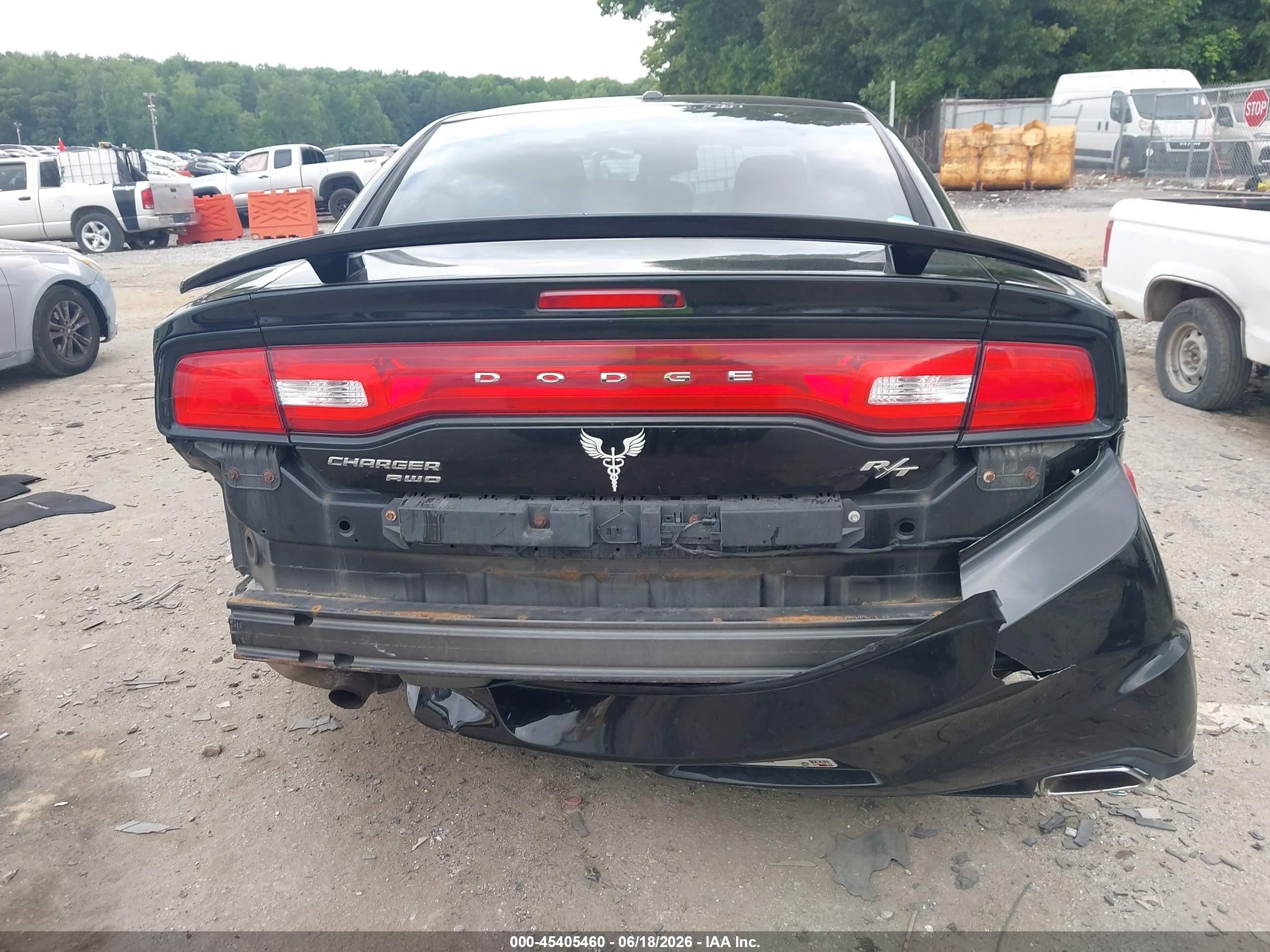 2014 Dodge Charger R/t Black vin: 2C3CDXDT7EH224176