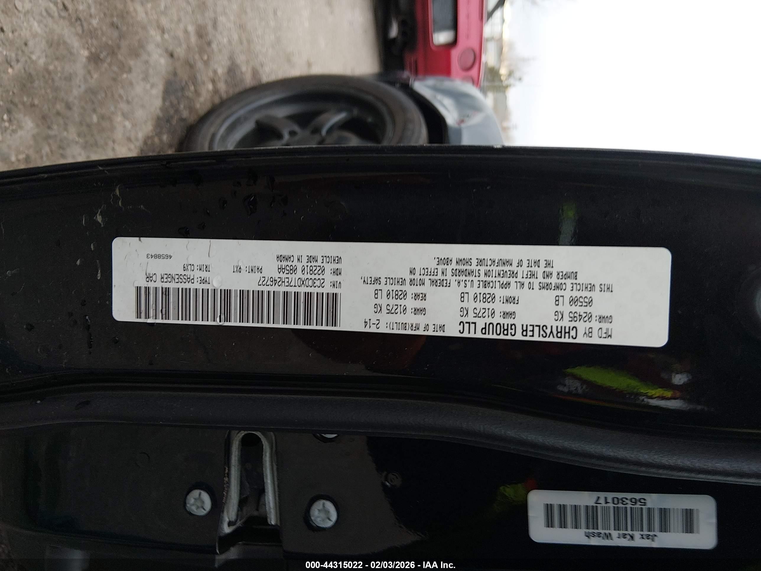 2014 Dodge Charger R/t Max Black vin: 2C3CDXDT7EH246727