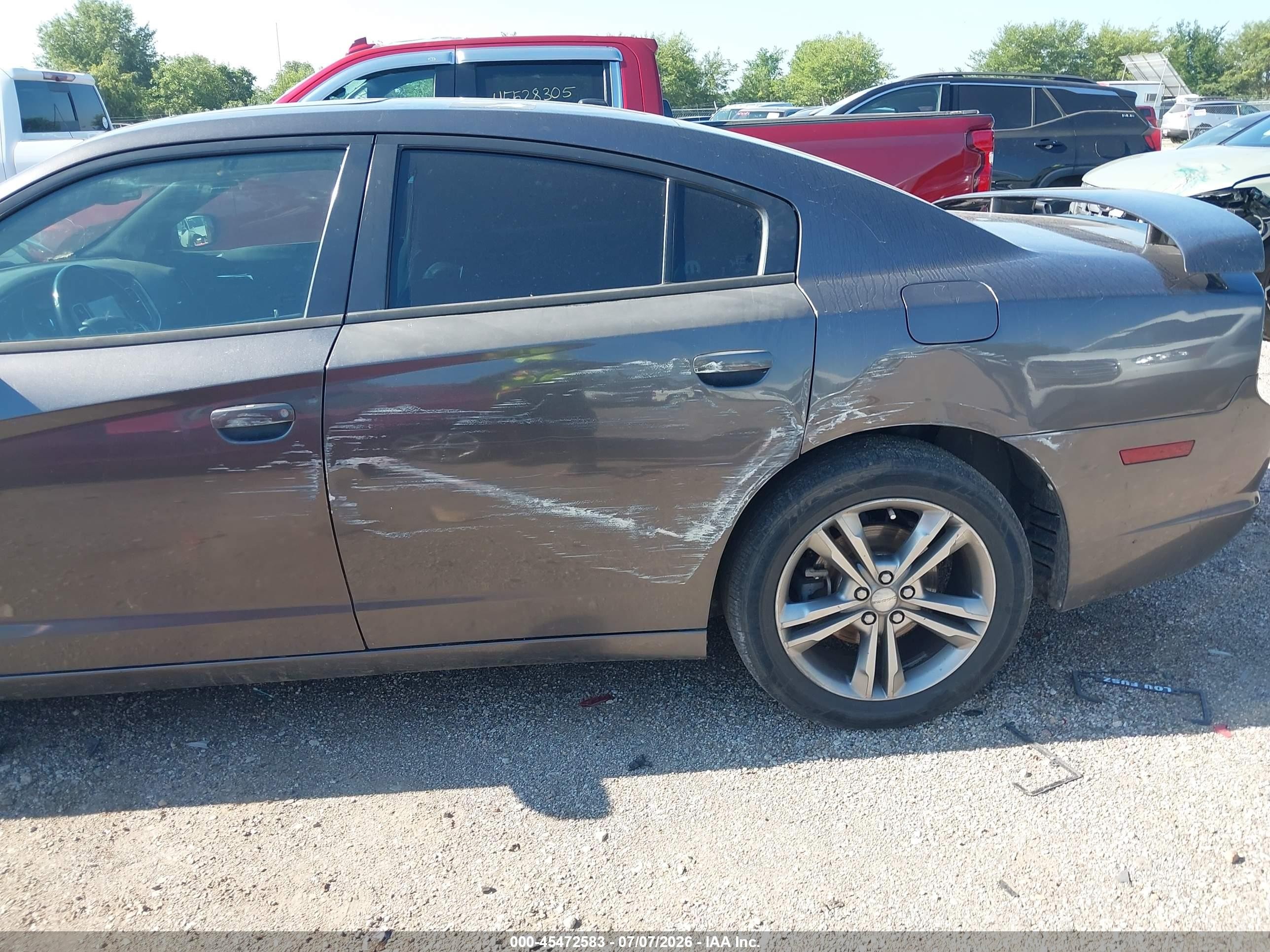 2014 Dodge Charger R/t Plus Gray vin: 2C3CDXDT7EH272356