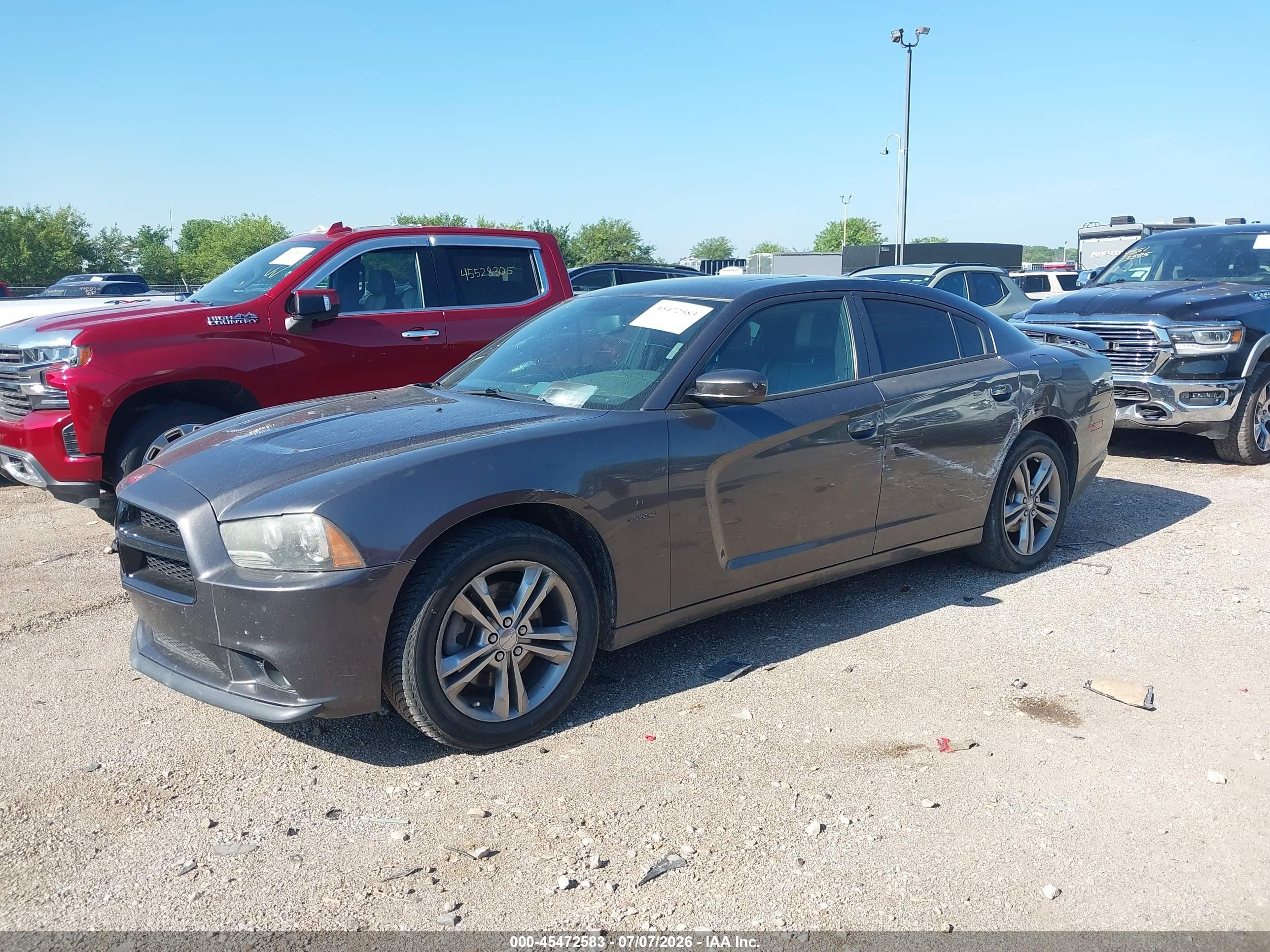 2014 Dodge Charger R/t Plus Gray vin: 2C3CDXDT7EH272356
