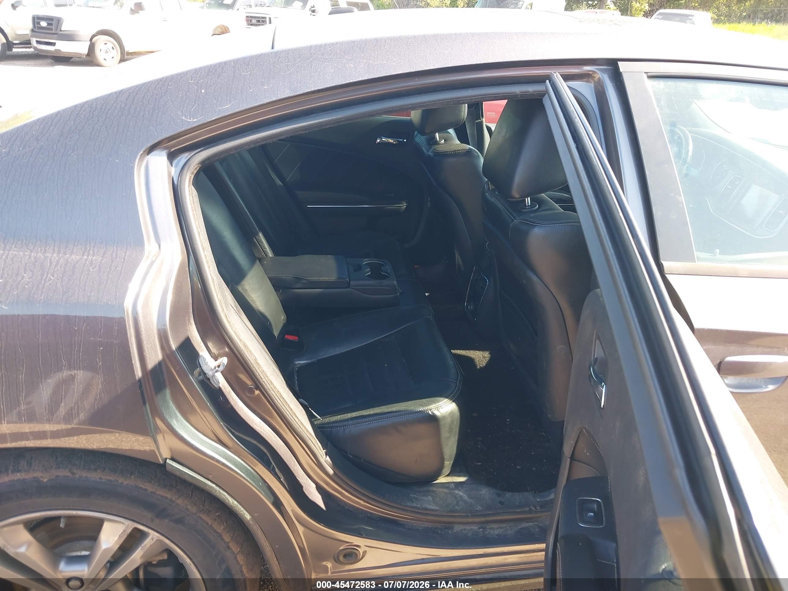 2014 Dodge Charger R/t Plus Gray vin: 2C3CDXDT7EH272356