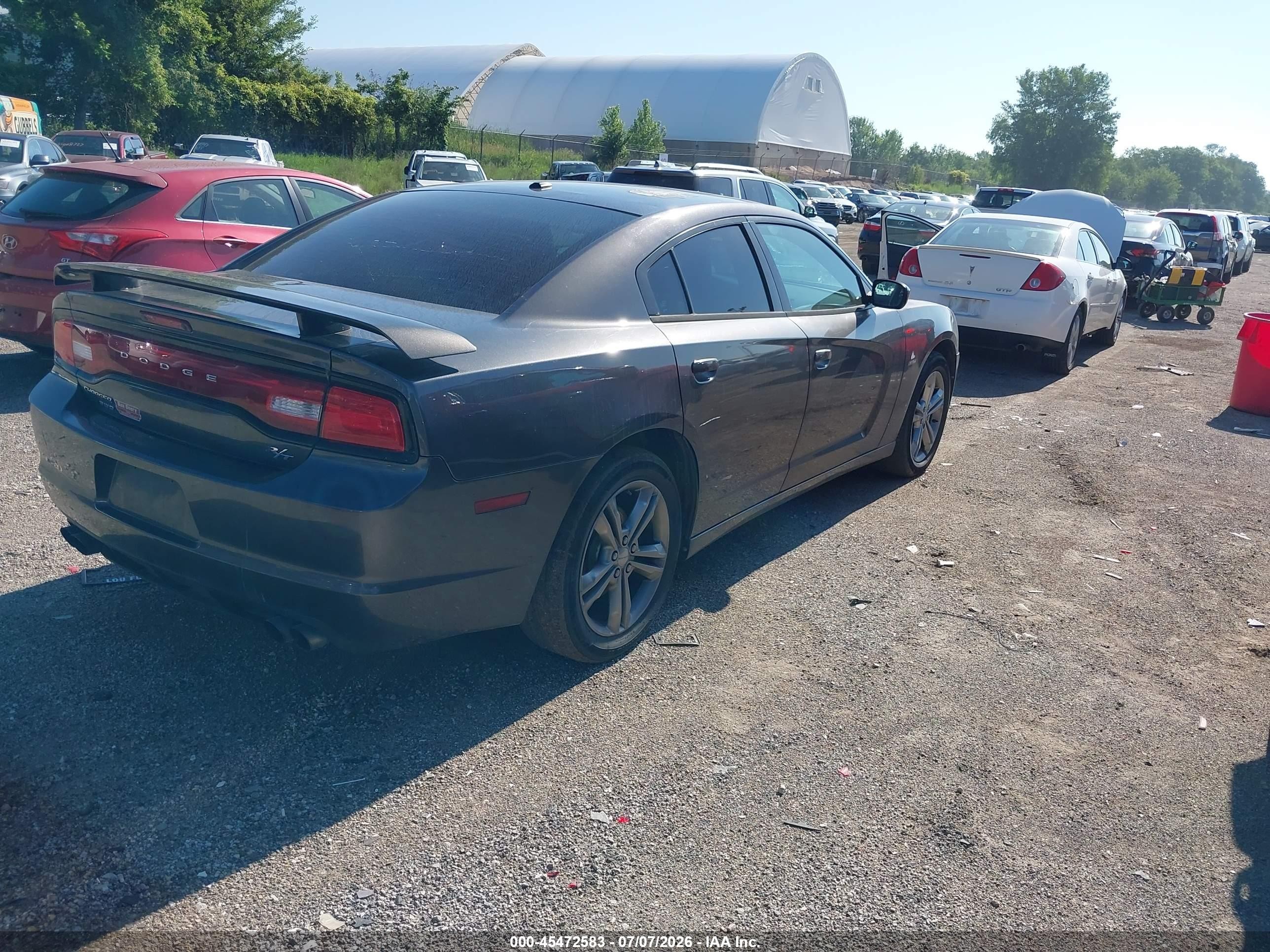 2014 Dodge Charger R/t Plus Gray vin: 2C3CDXDT7EH272356