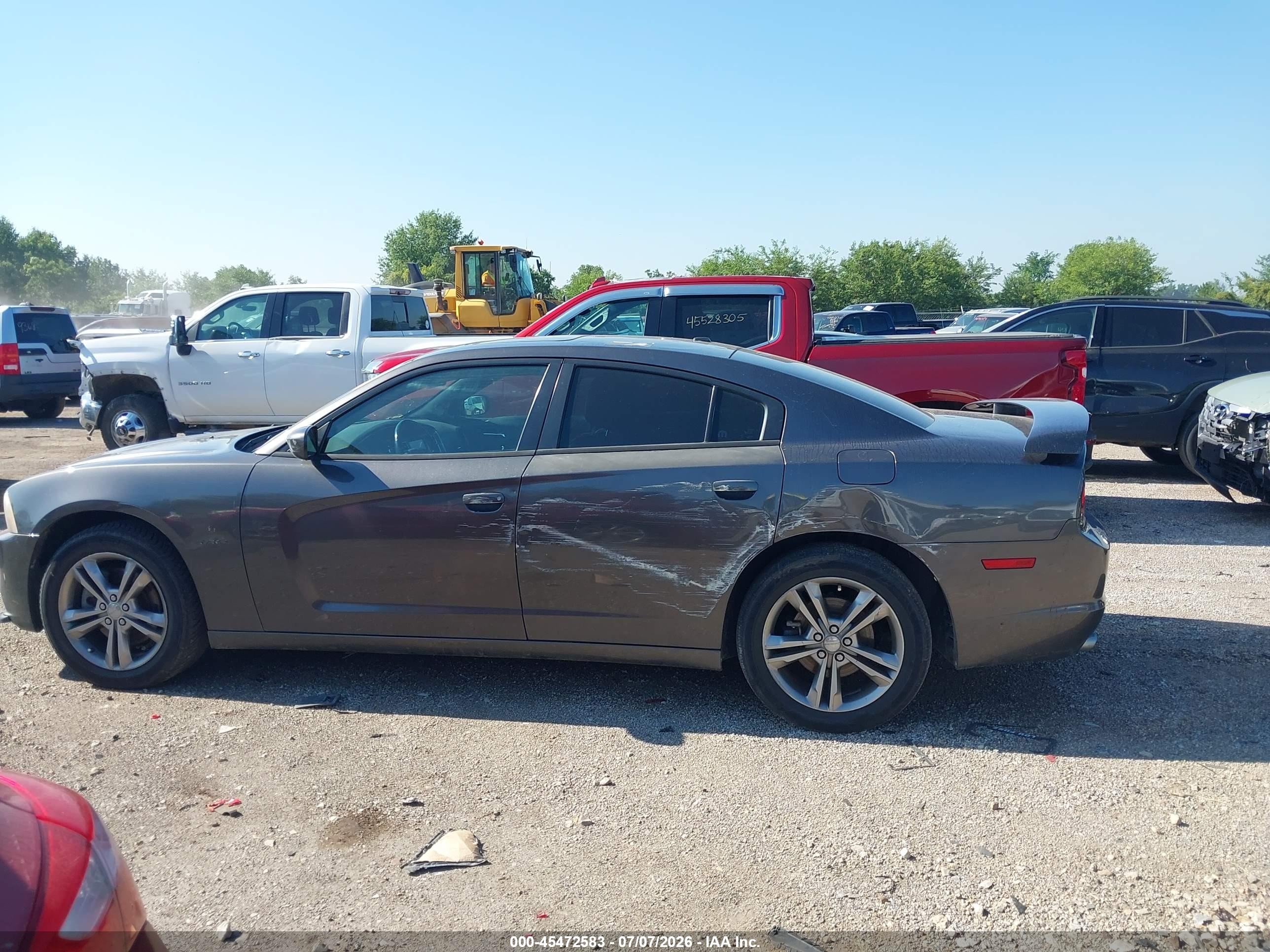 2014 Dodge Charger R/t Plus Gray vin: 2C3CDXDT7EH272356