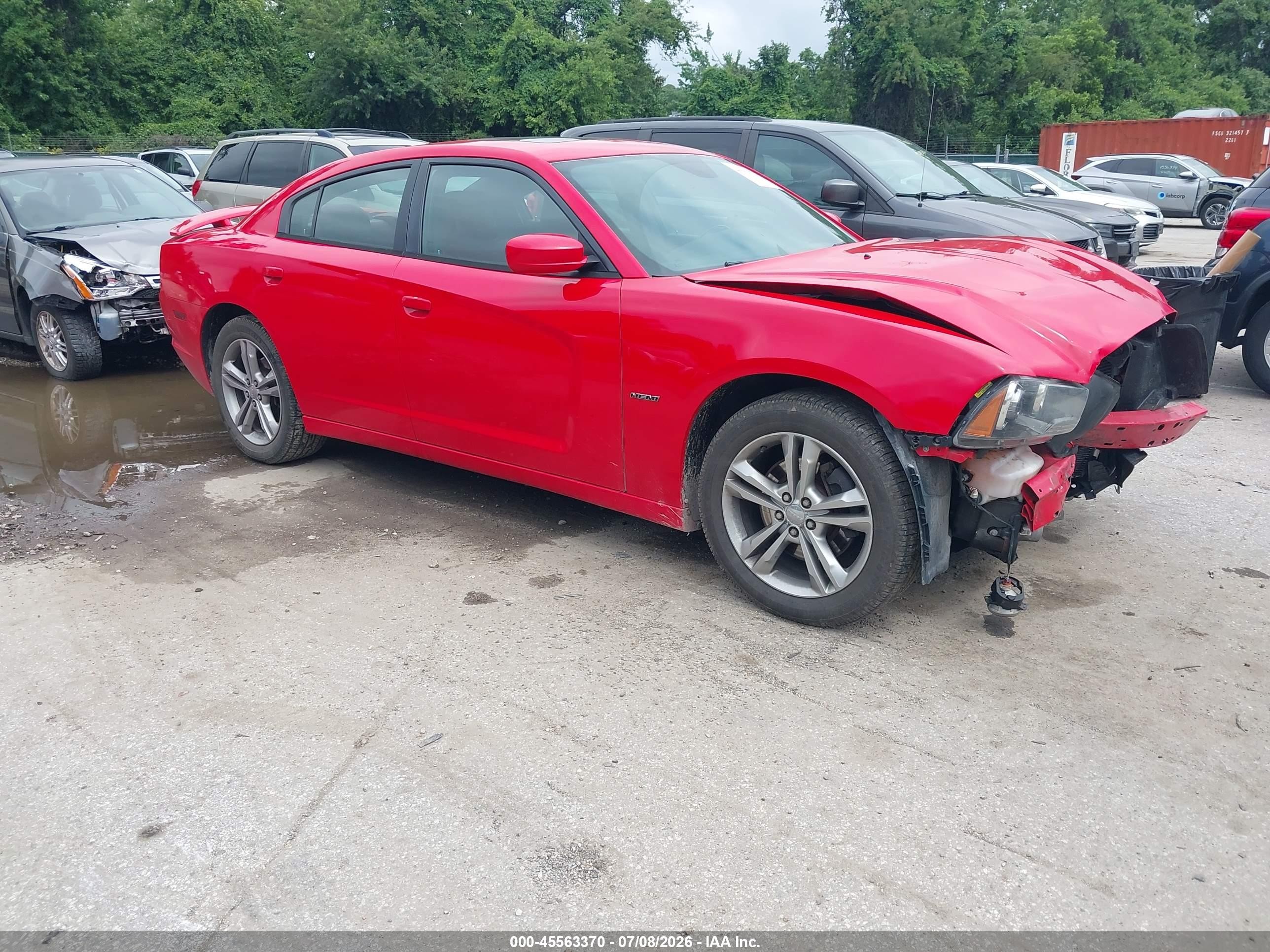 2014 Dodge Charger R/t Plus Red vin: 2C3CDXDT7EH320292