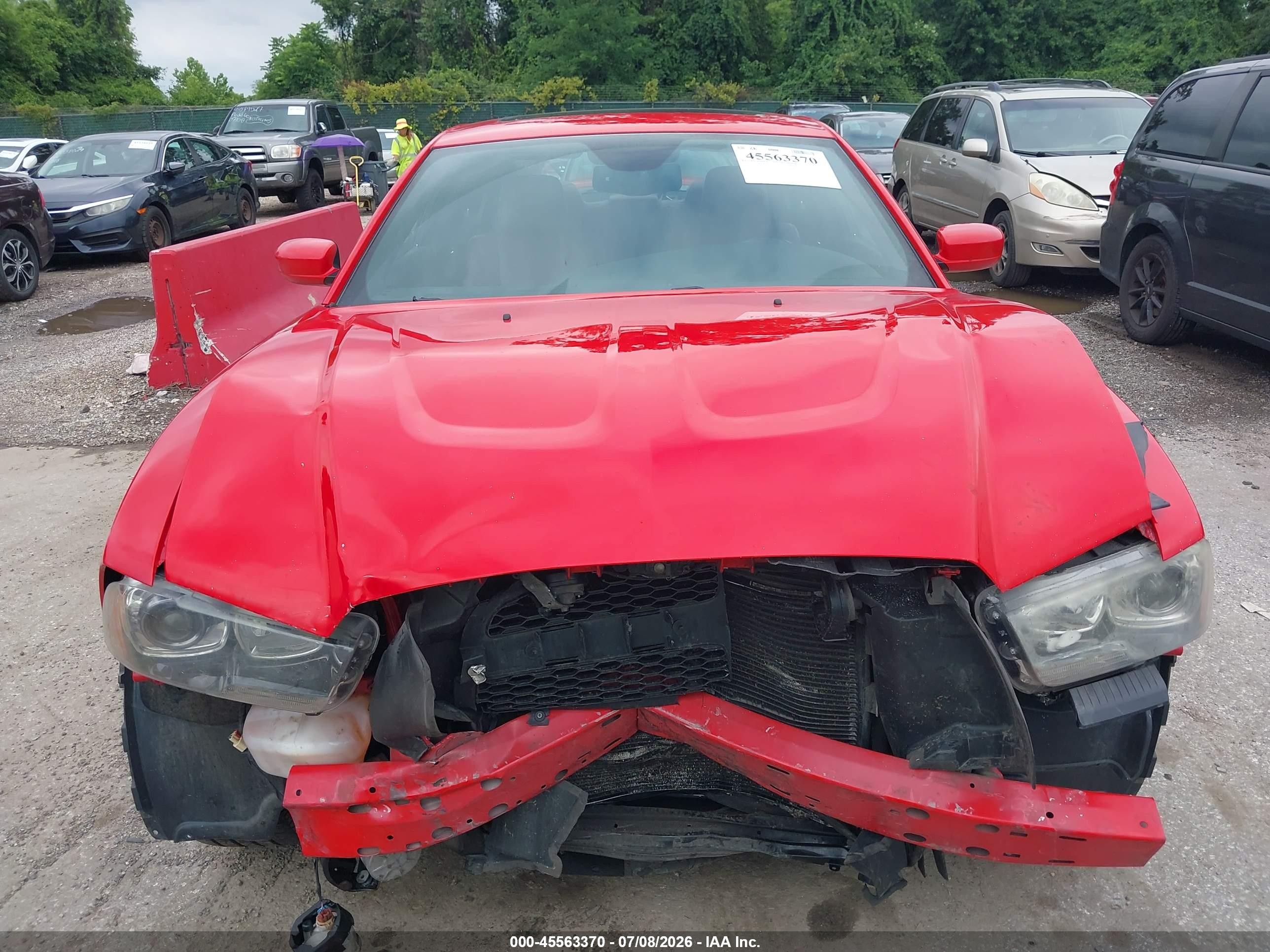 2014 Dodge Charger R/t Plus Red vin: 2C3CDXDT7EH320292