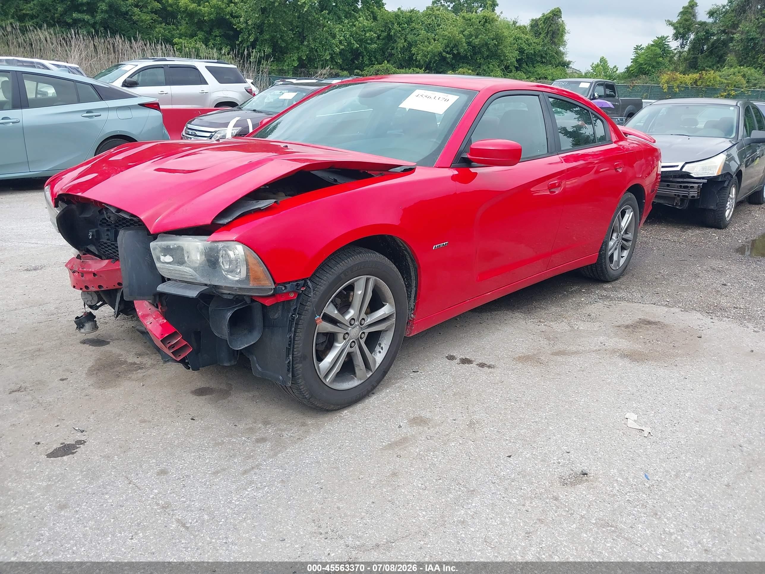 2014 Dodge Charger R/t Plus Red vin: 2C3CDXDT7EH320292