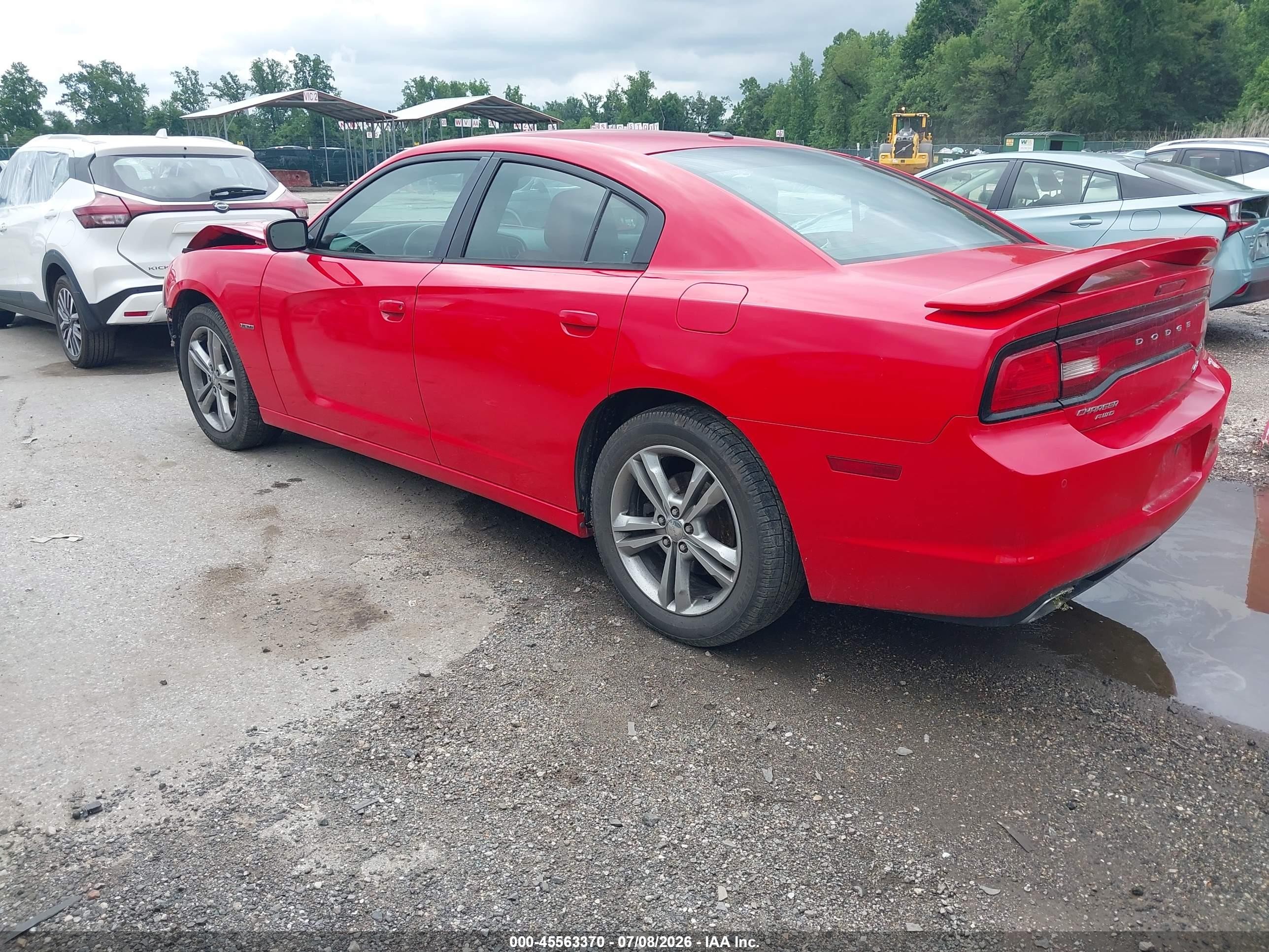 2014 Dodge Charger R/t Plus Red vin: 2C3CDXDT7EH320292