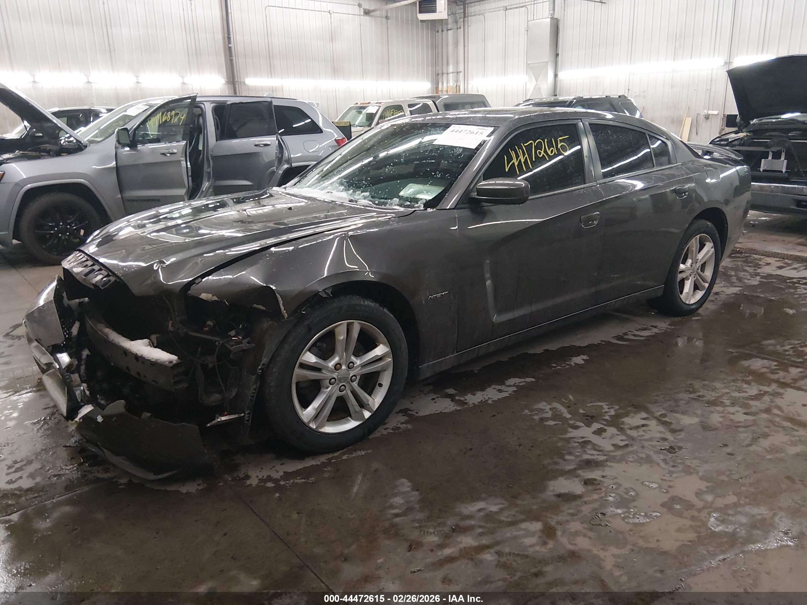 2013 Dodge Charger R/t Gray vin: 2C3CDXDT8DH586984