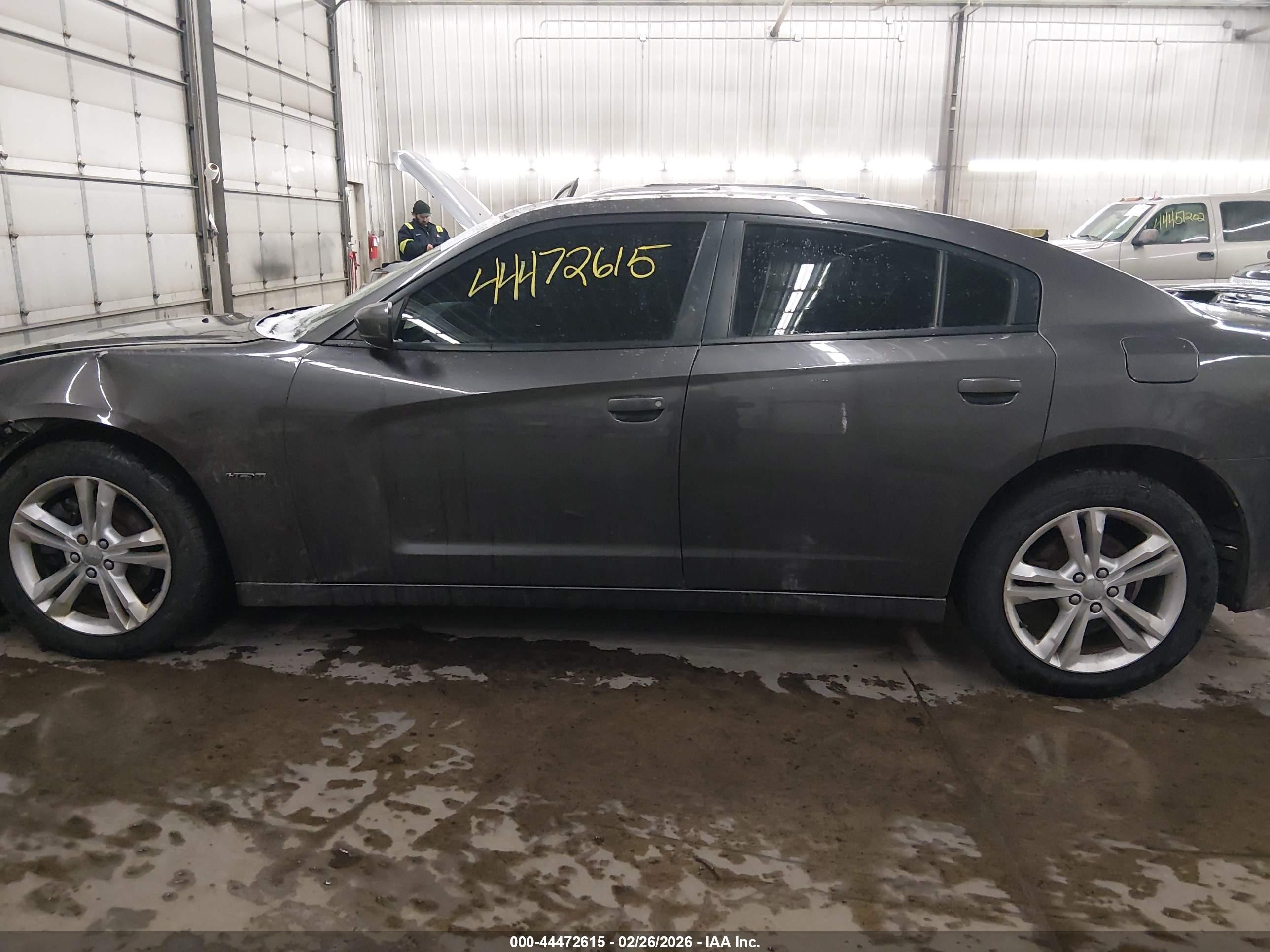 2013 Dodge Charger R/t Gray vin: 2C3CDXDT8DH586984