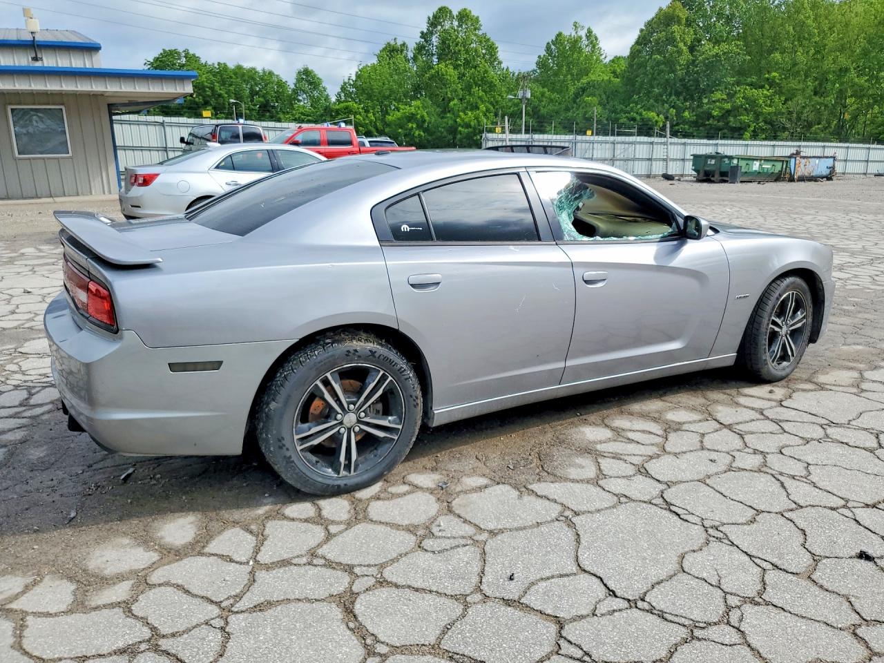 2013 Dodge Charger R Silver vin: 2C3CDXDT8DH610586