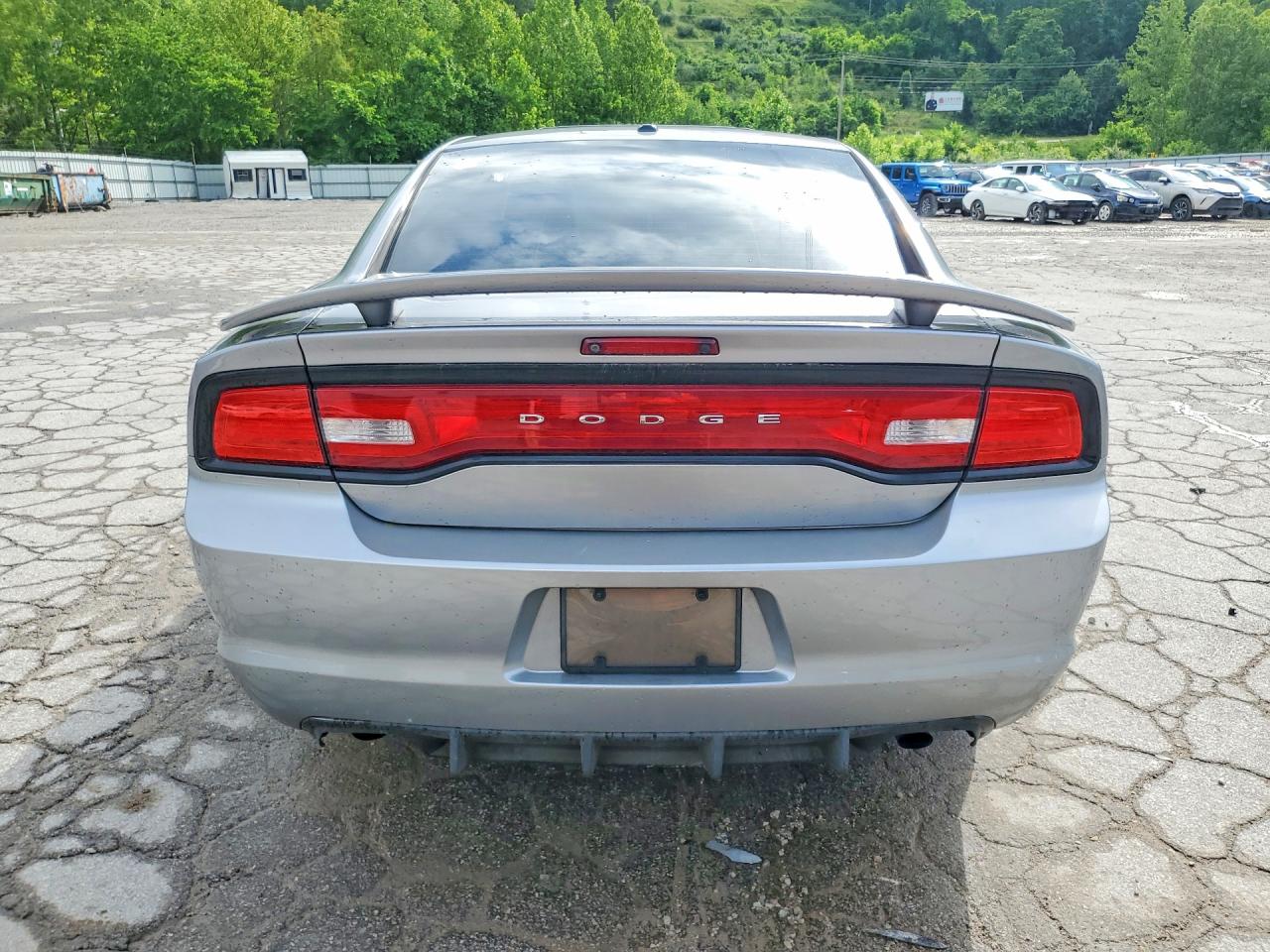 2013 Dodge Charger R Silver vin: 2C3CDXDT8DH610586