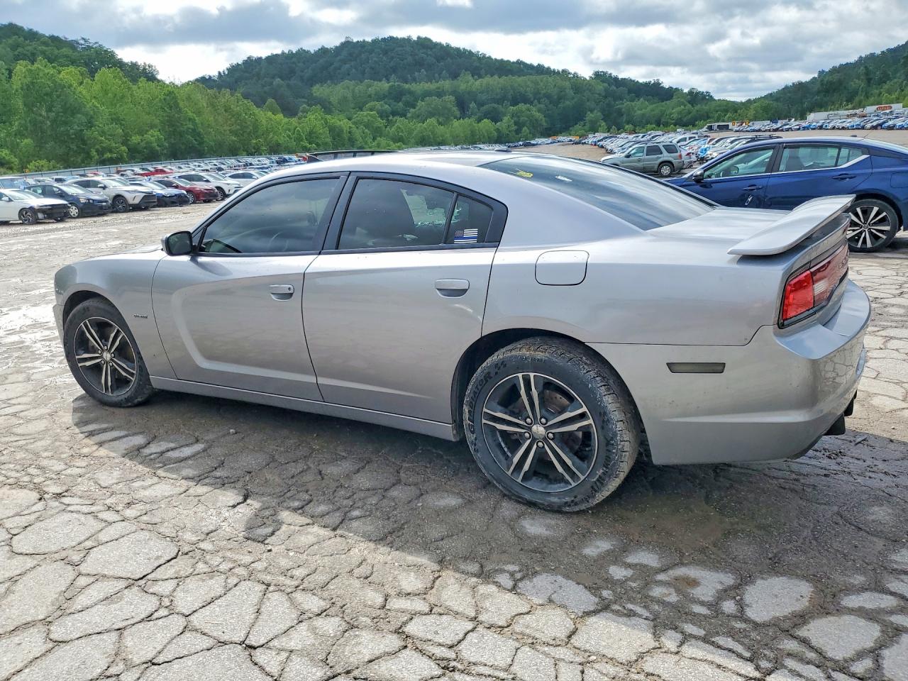 2013 Dodge Charger R Silver vin: 2C3CDXDT8DH610586
