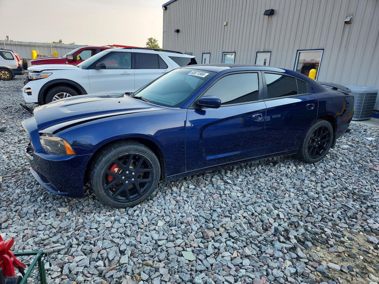 2013 Dodge Charger R/t Blue vin: 2C3CDXDT8DH611043