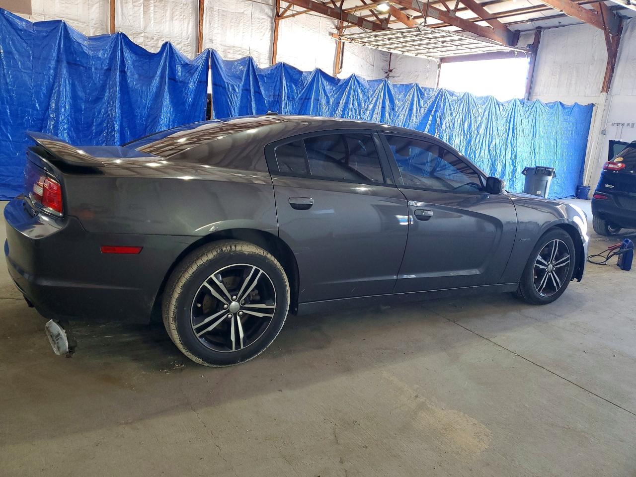 2013 Dodge Charger R Gray vin: 2C3CDXDT8DH643796