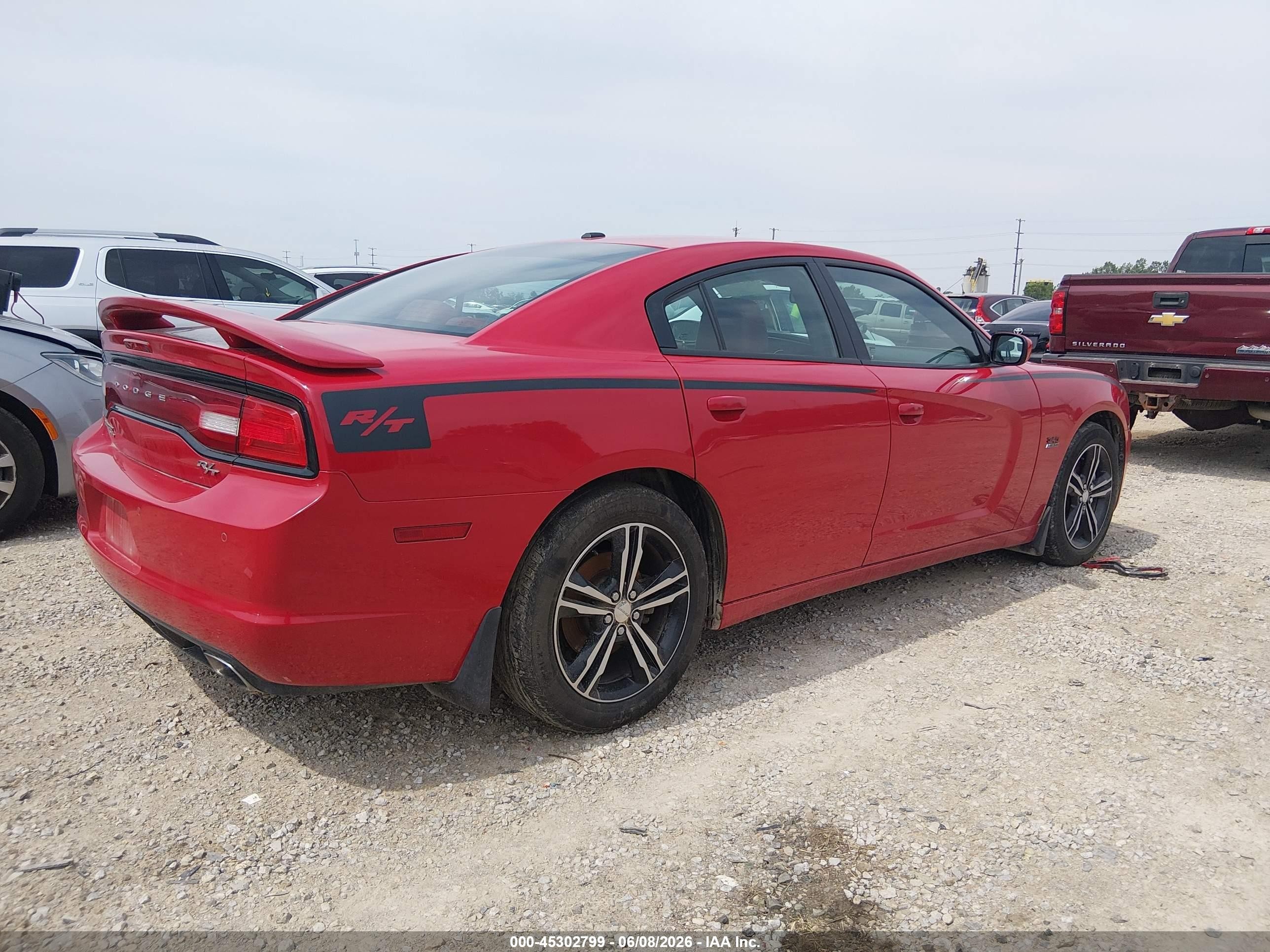 2013 Dodge Charger R/t Plus Red vin: 2C3CDXDT8DH673882