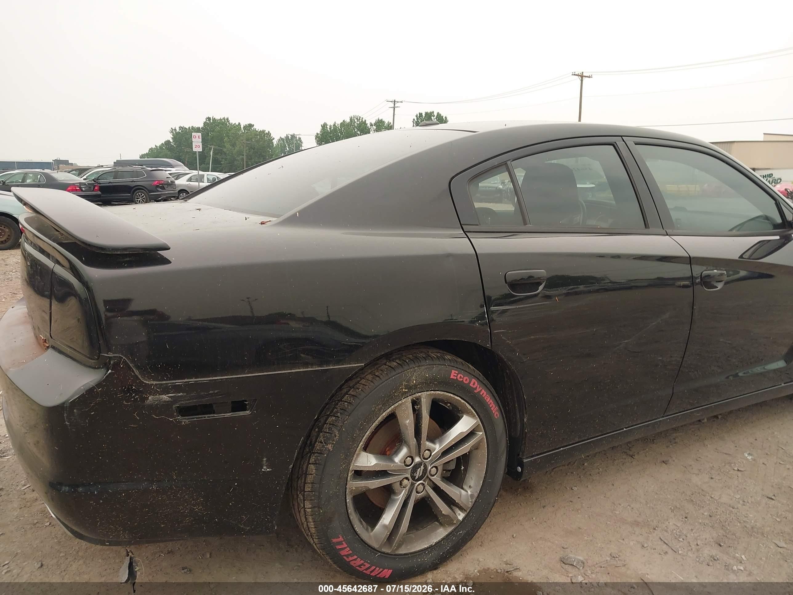 2013 Dodge Charger R/t Black vin: 2C3CDXDT8DH680380