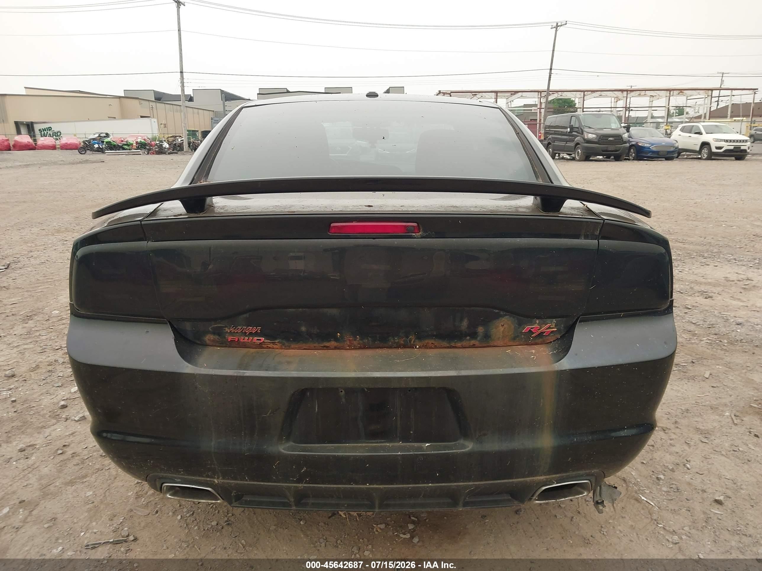 2013 Dodge Charger R/t Black vin: 2C3CDXDT8DH680380