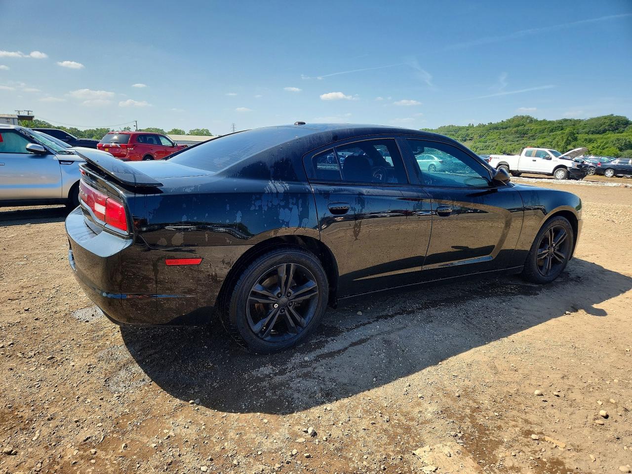 2014 Dodge Charger R/t Черный vin: 2C3CDXDT8EH135586