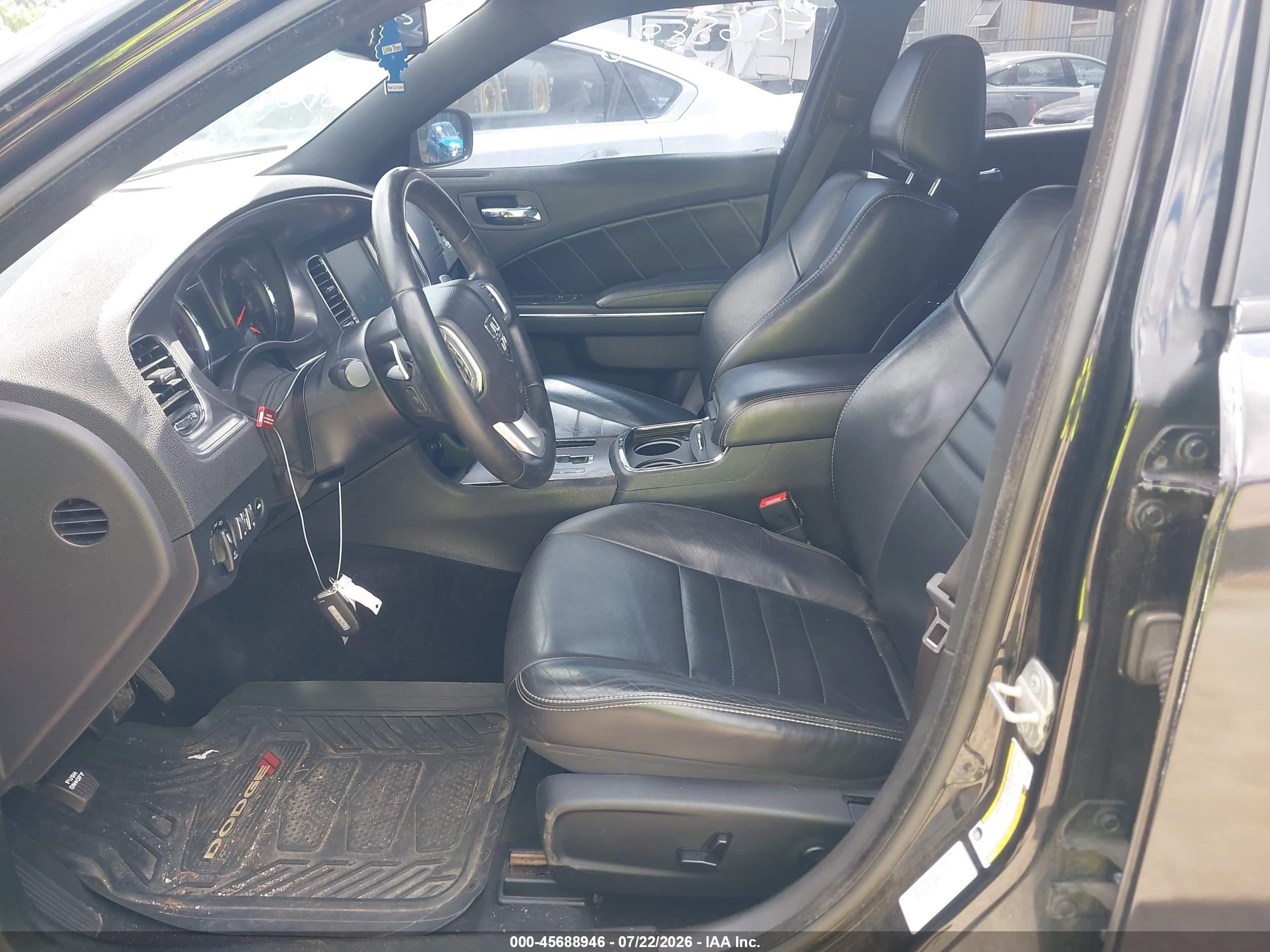 2014 Dodge Charger R/t Plus Черный vin: 2C3CDXDT8EH186957