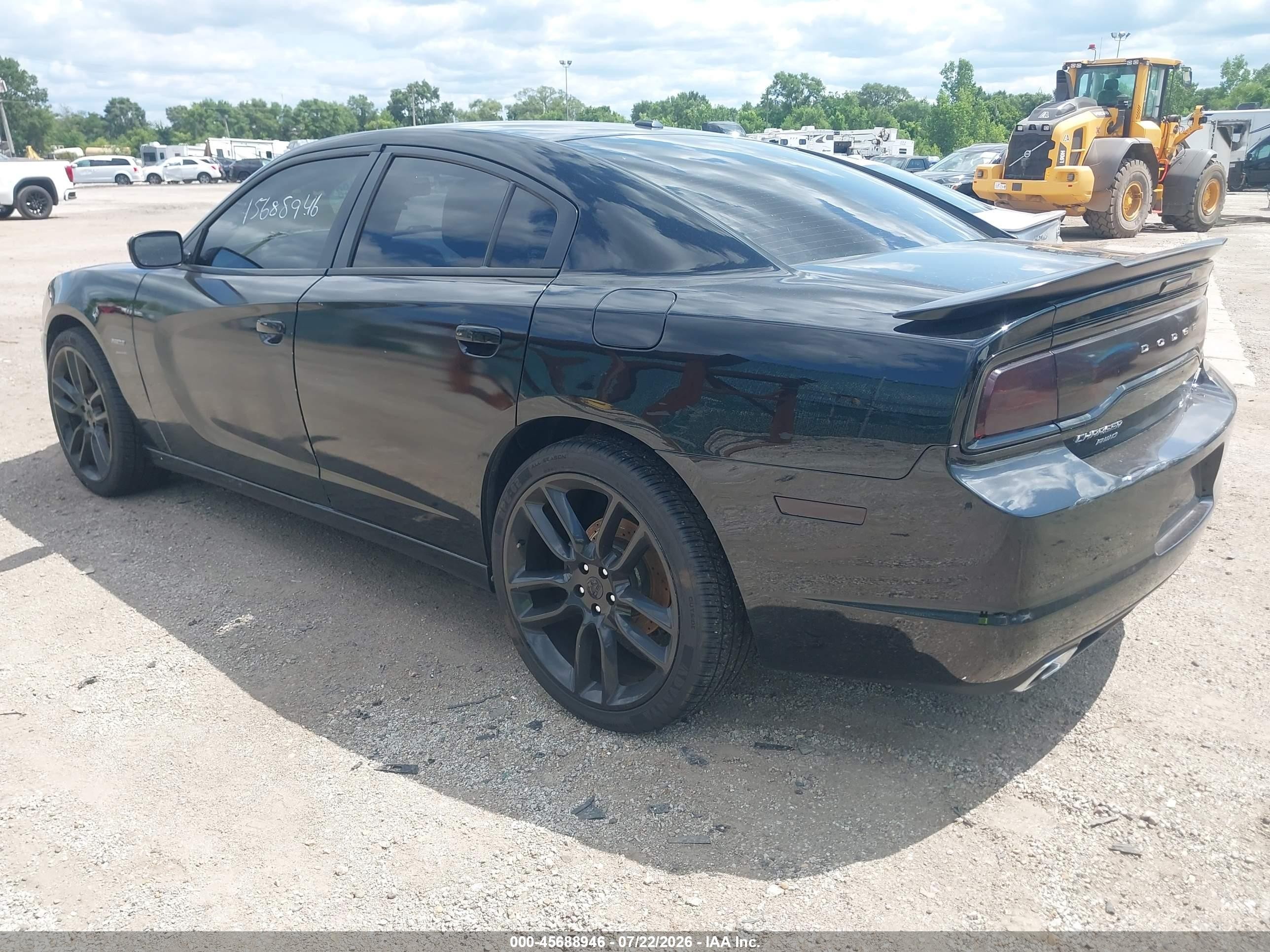 2014 Dodge Charger R/t Plus Черный vin: 2C3CDXDT8EH186957