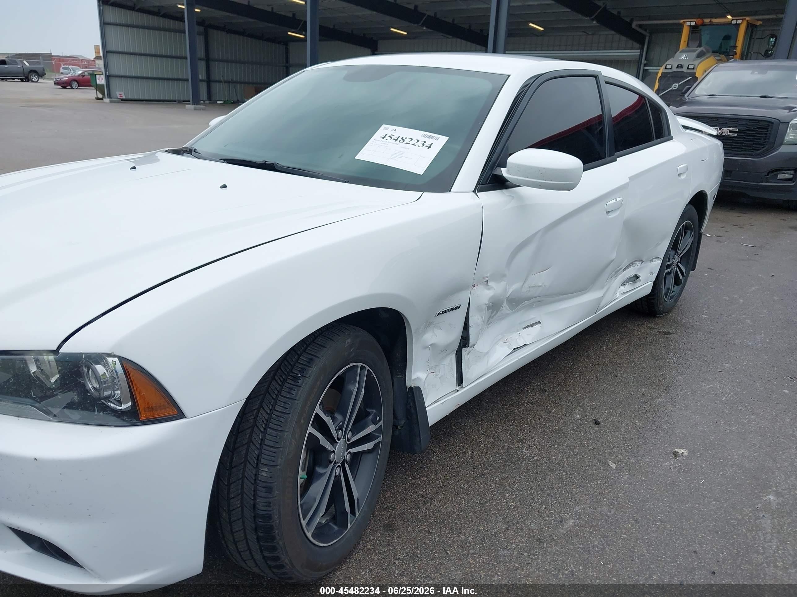 2014 Dodge Charger R/t White vin: 2C3CDXDT8EH244632