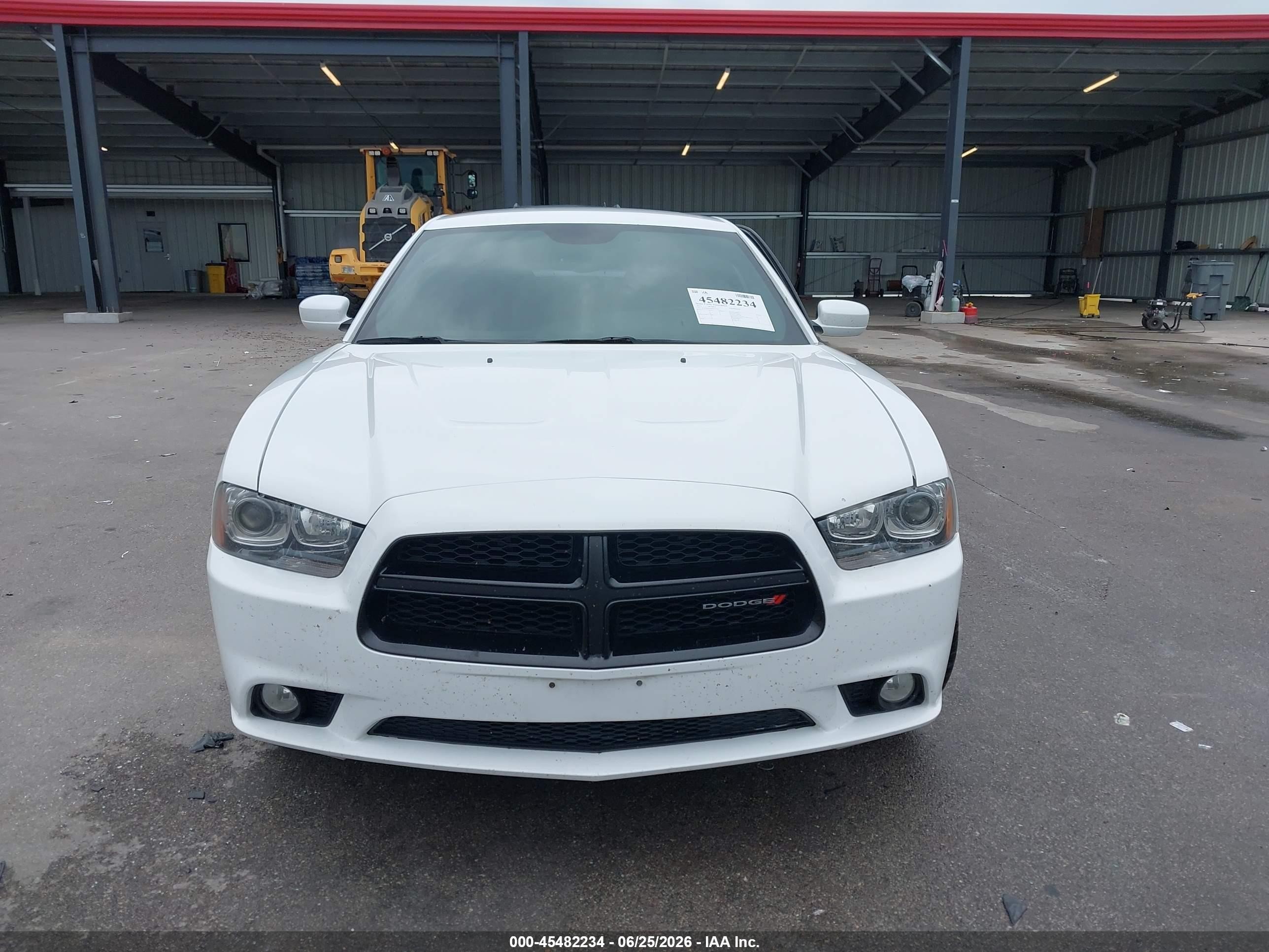 2014 Dodge Charger R/t White vin: 2C3CDXDT8EH244632