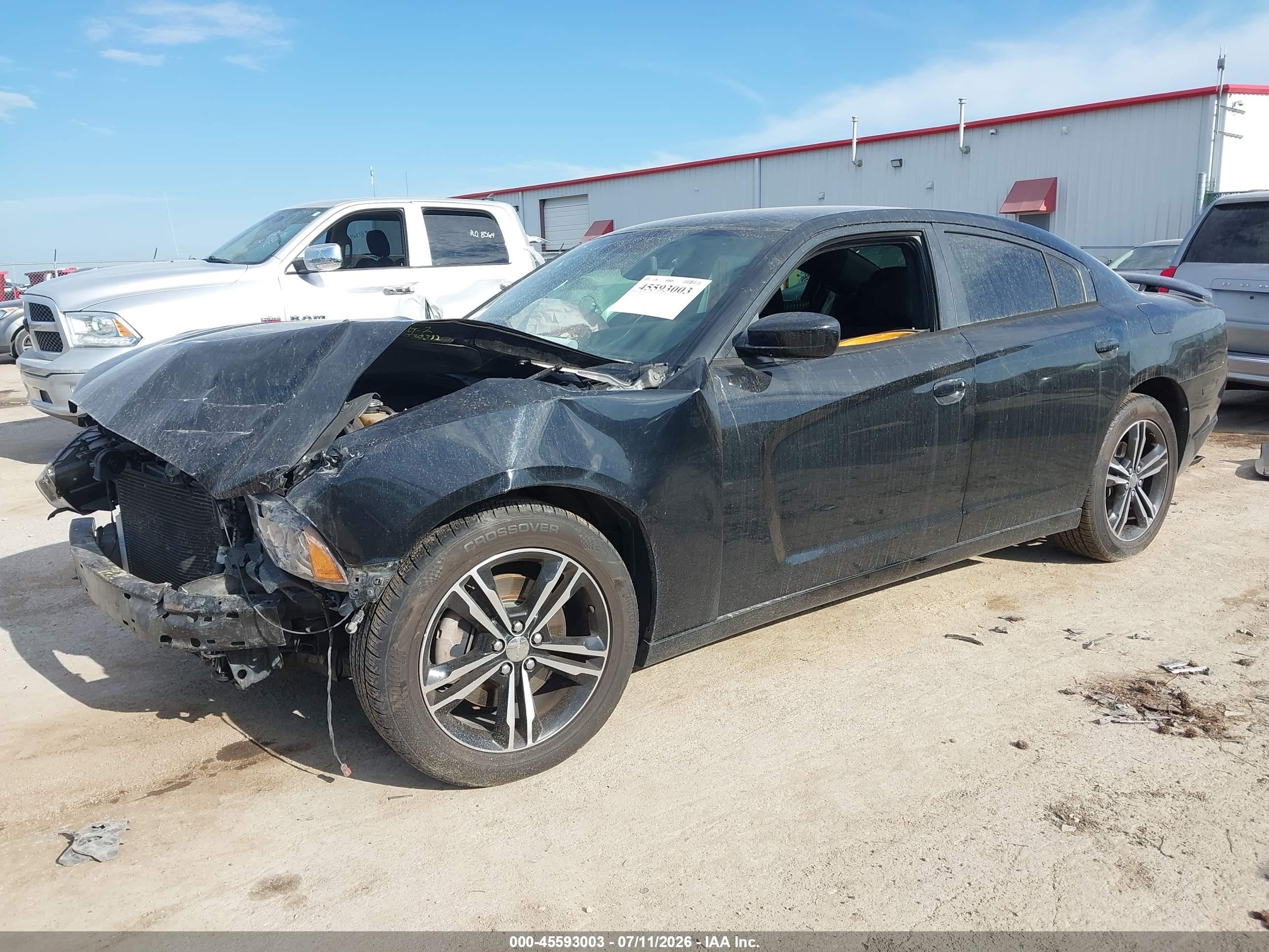 2014 Dodge Charger R/t Black vin: 2C3CDXDT8EH320155