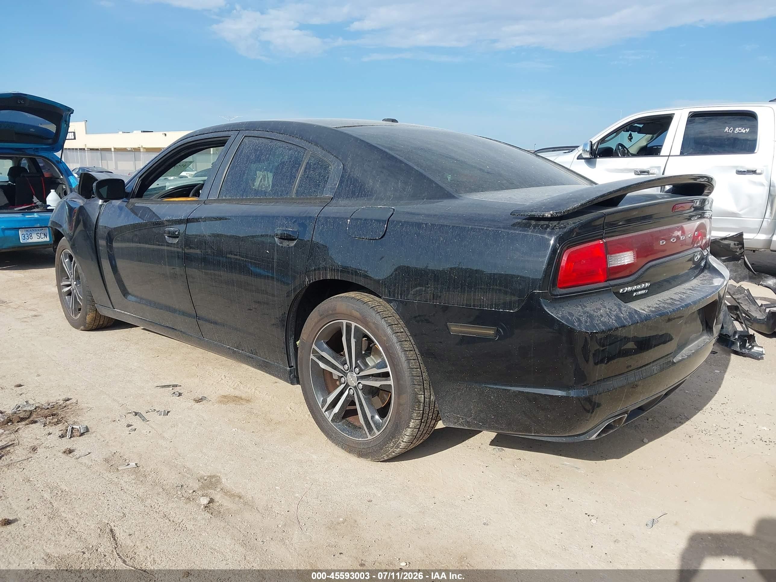 2014 Dodge Charger R/t Black vin: 2C3CDXDT8EH320155