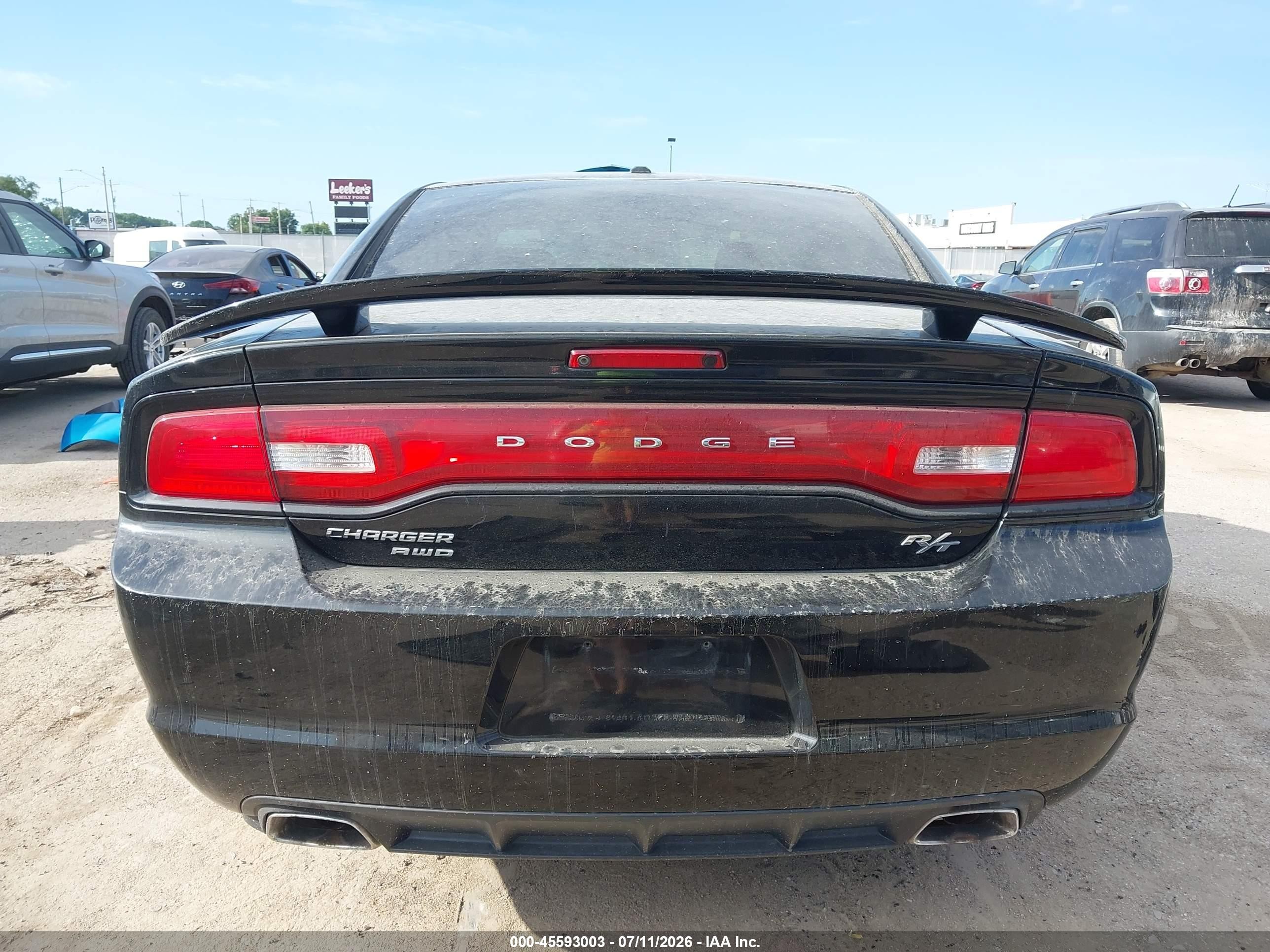 2014 Dodge Charger R/t Black vin: 2C3CDXDT8EH320155