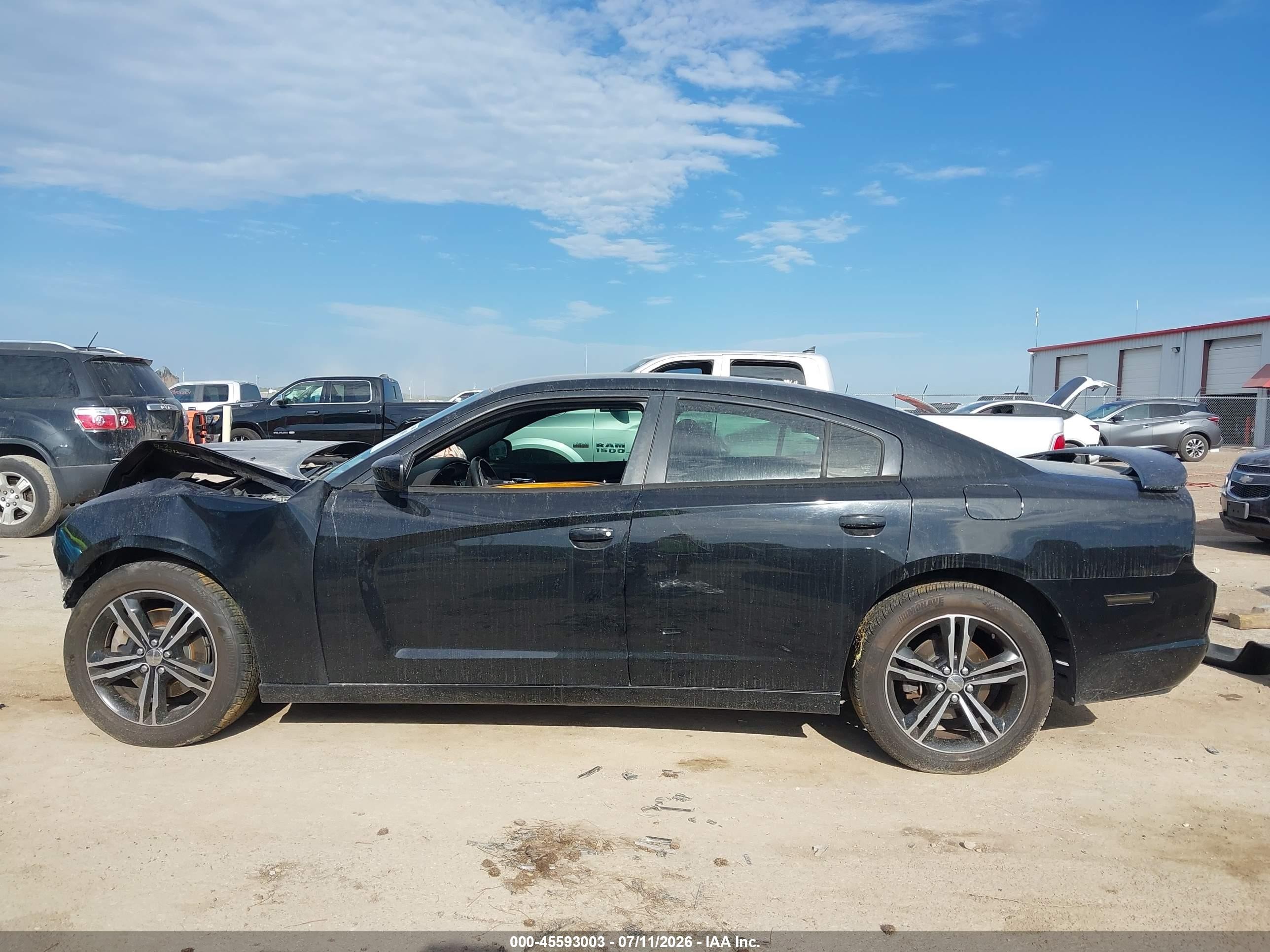 2014 Dodge Charger R/t Black vin: 2C3CDXDT8EH320155