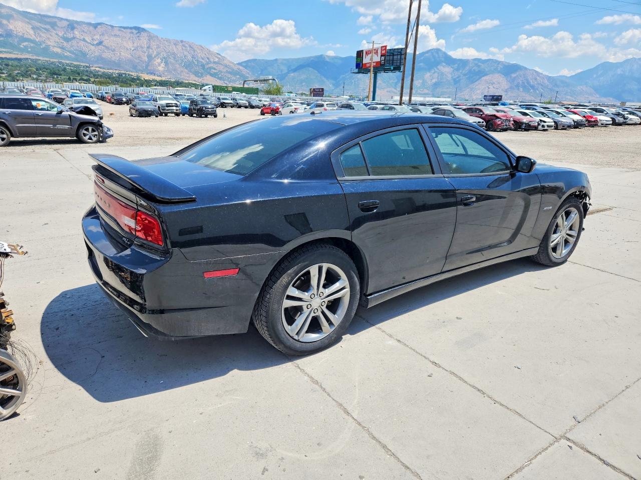 2012 Dodge Charger R/t Black vin: 2C3CDXDT9CH188049