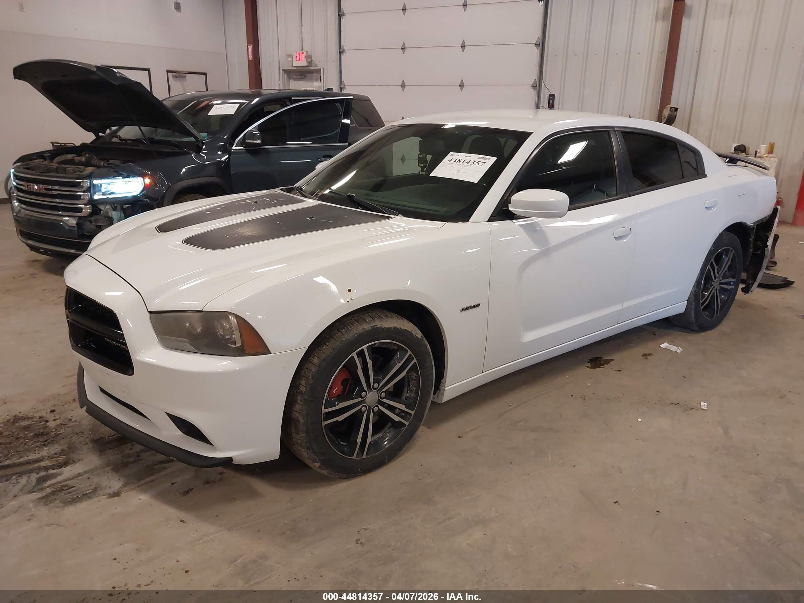 2014 Dodge Charger R/t Plus White vin: 2C3CDXDT9EH114813