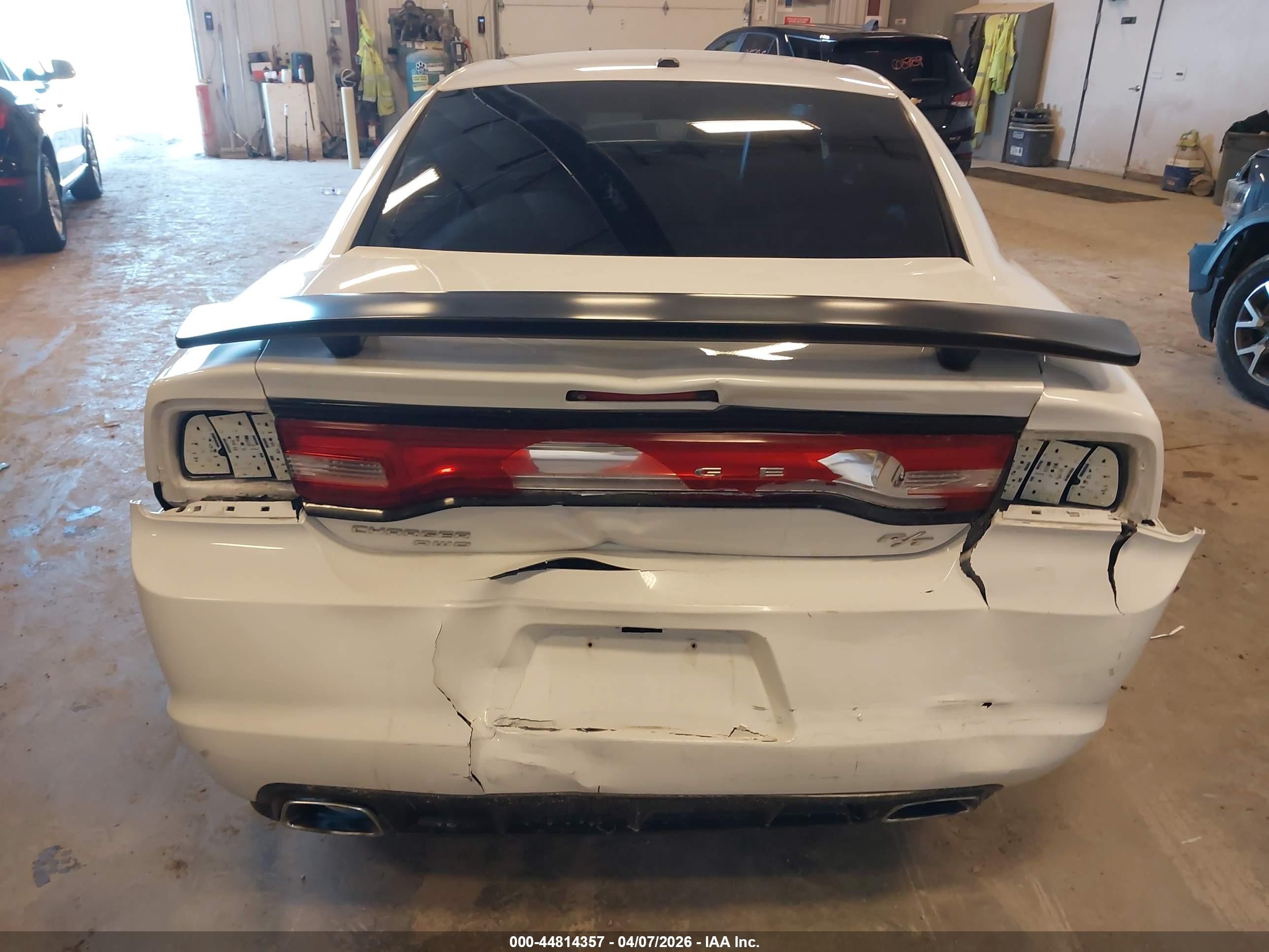 2014 Dodge Charger R/t Plus White vin: 2C3CDXDT9EH114813