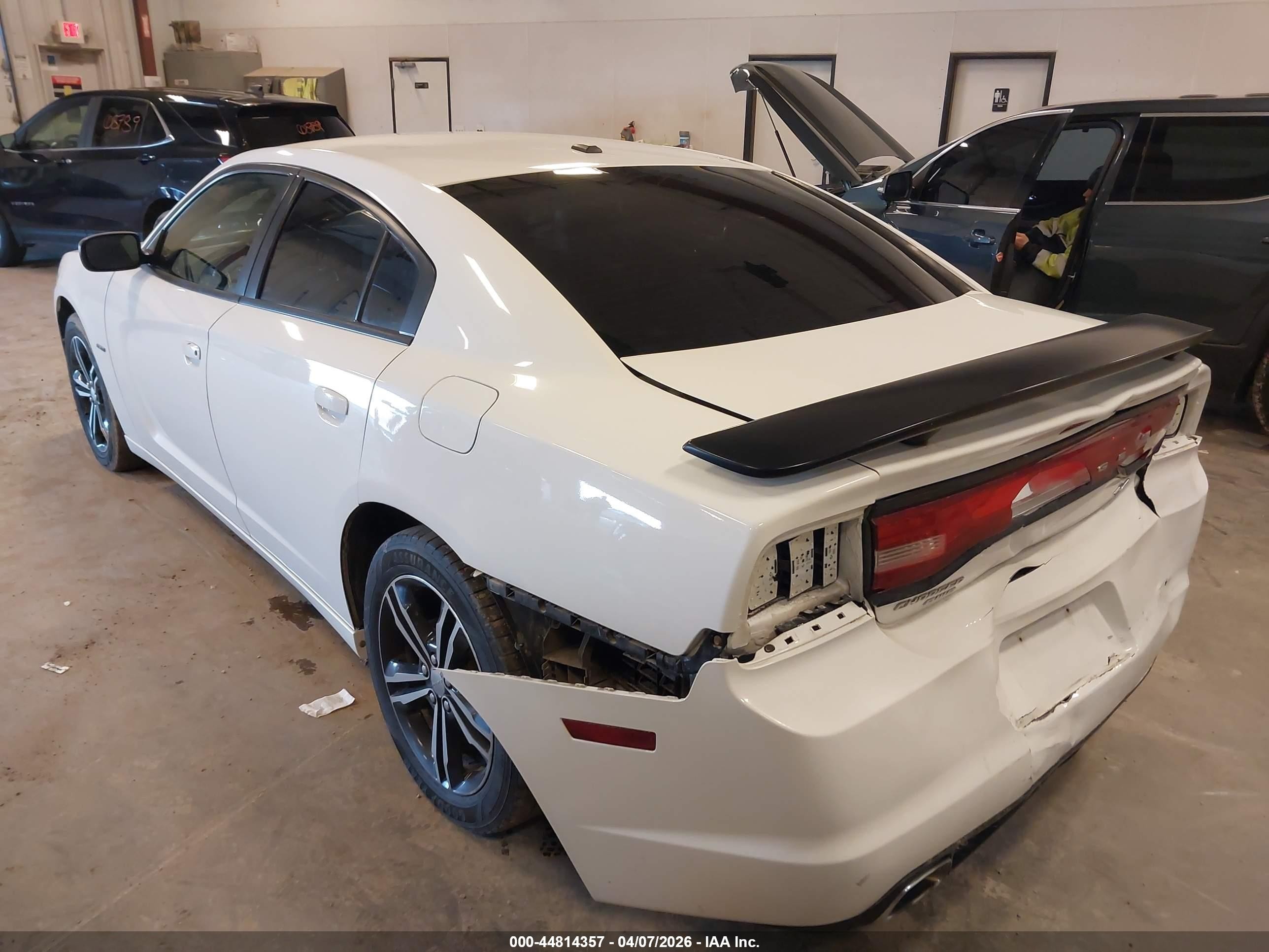 2014 Dodge Charger R/t Plus White vin: 2C3CDXDT9EH114813