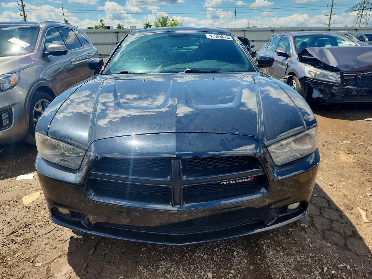2014 Dodge Charger R Black vin: 2C3CDXDT9EH135709
