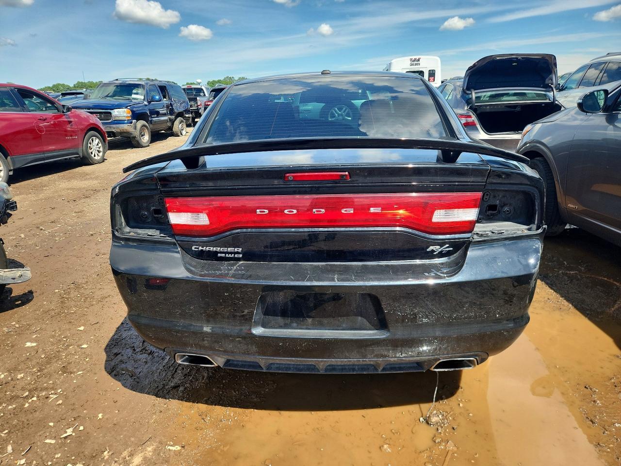 2014 Dodge Charger R Black vin: 2C3CDXDT9EH135709