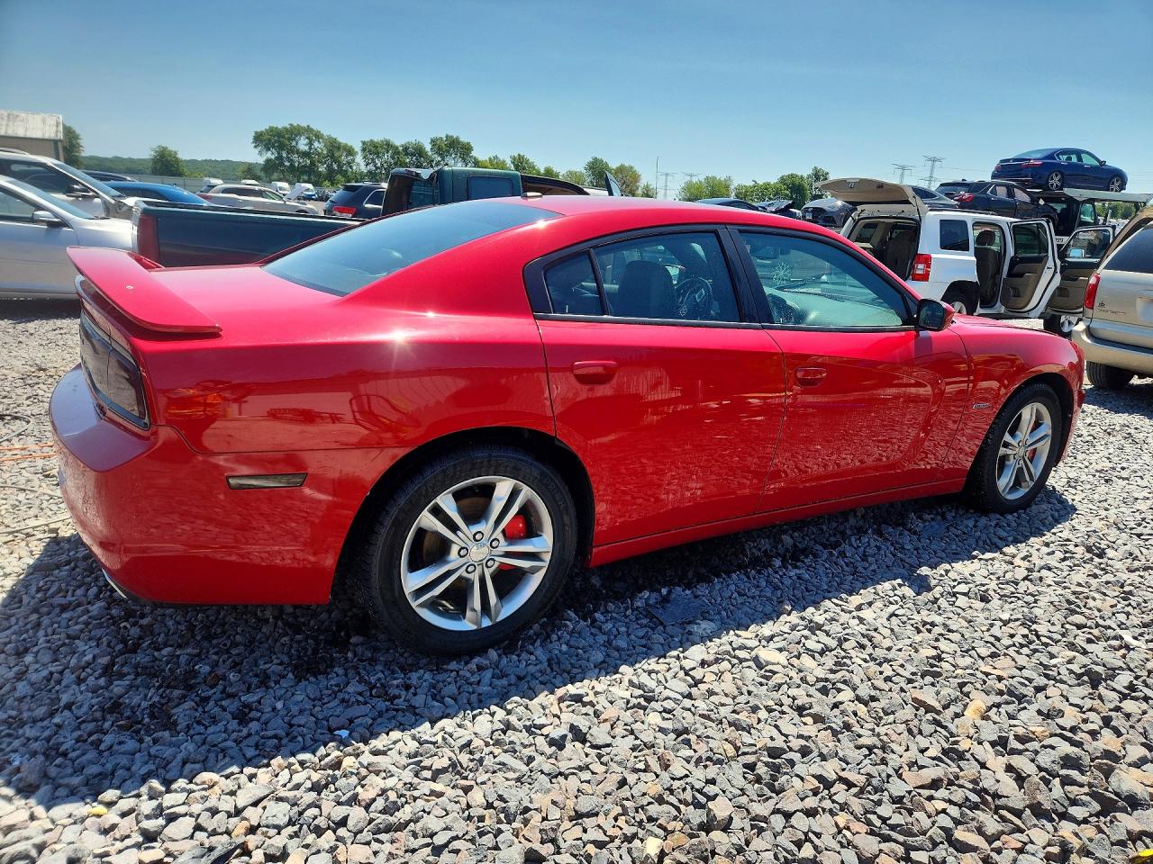 2013 Dodge Charger R/t Red vin: 2C3CDXDTXDH518427