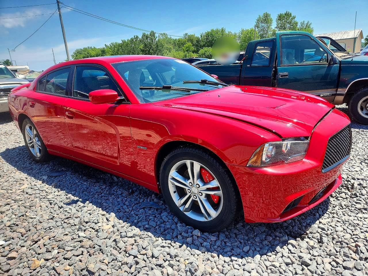 2013 Dodge Charger R/t Red vin: 2C3CDXDTXDH518427