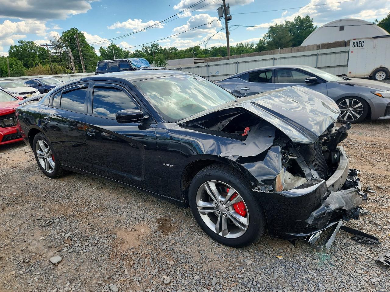 2013 Dodge Charger R Black vin: 2C3CDXDTXDH577316