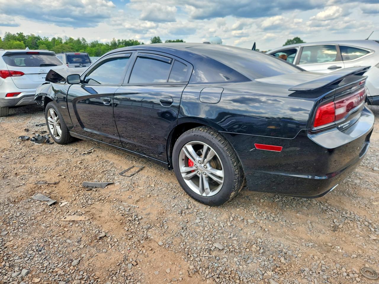 2013 Dodge Charger R Black vin: 2C3CDXDTXDH577316