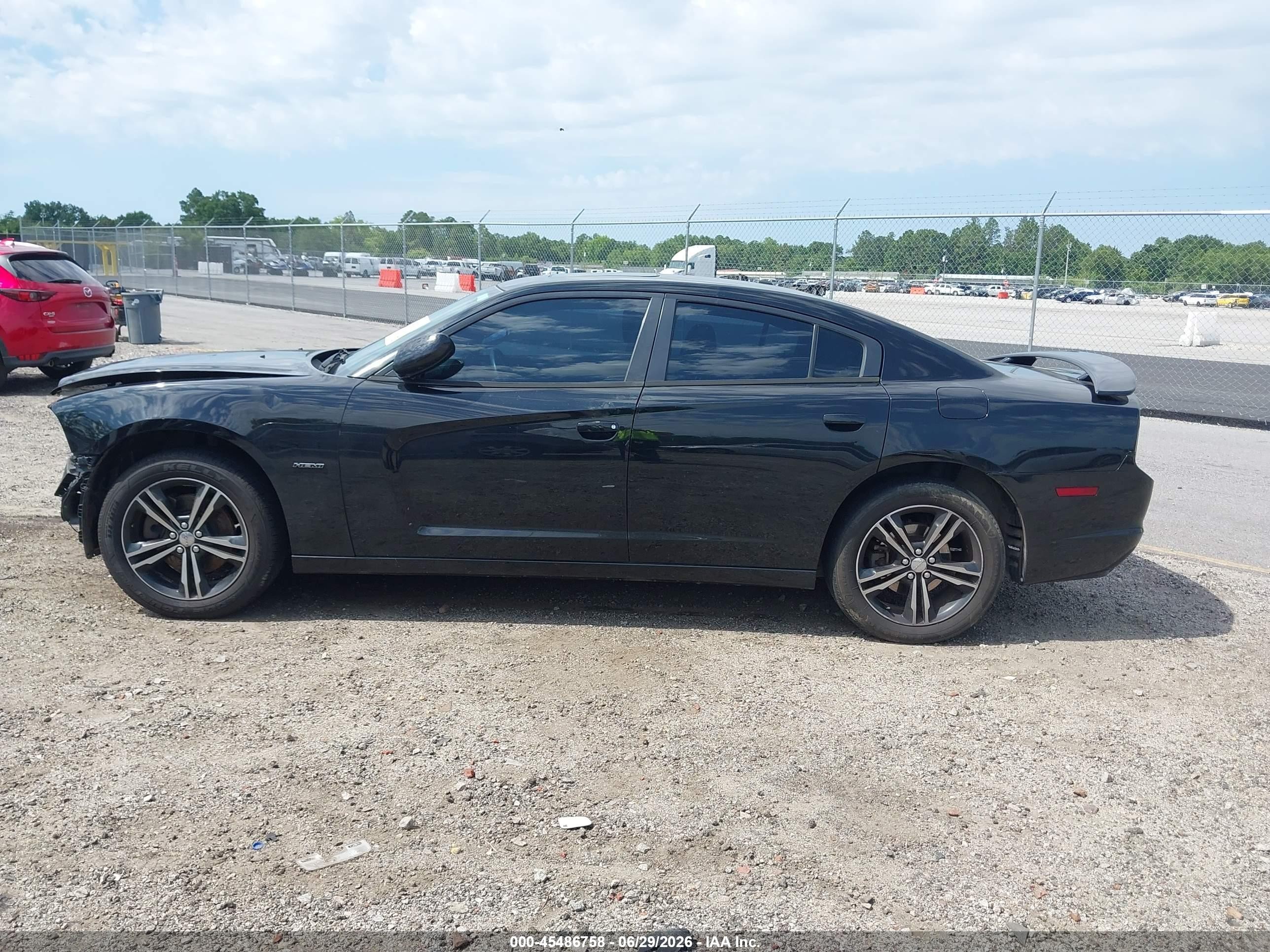 2014 Dodge Charger R/t Black vin: 2C3CDXDTXEH242462