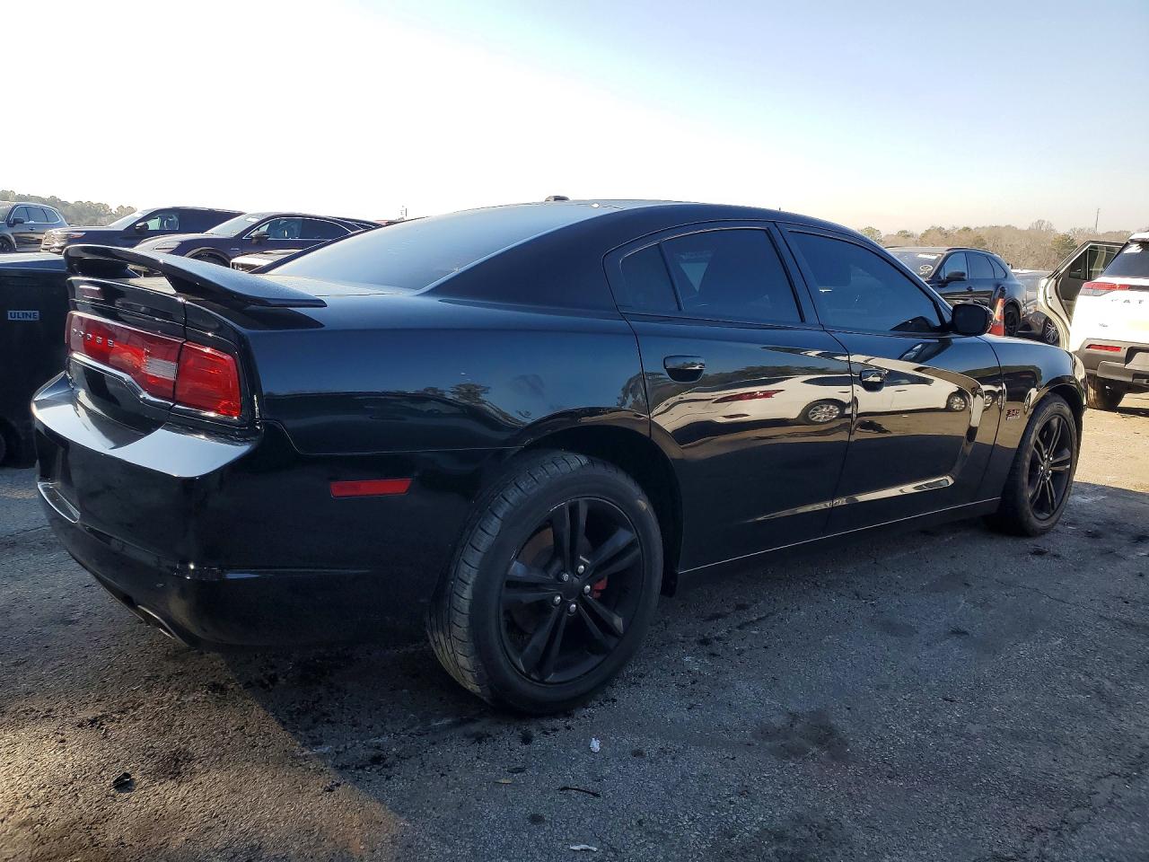 2014 Dodge Charger R Black vin: 2C3CDXDTXEH248696