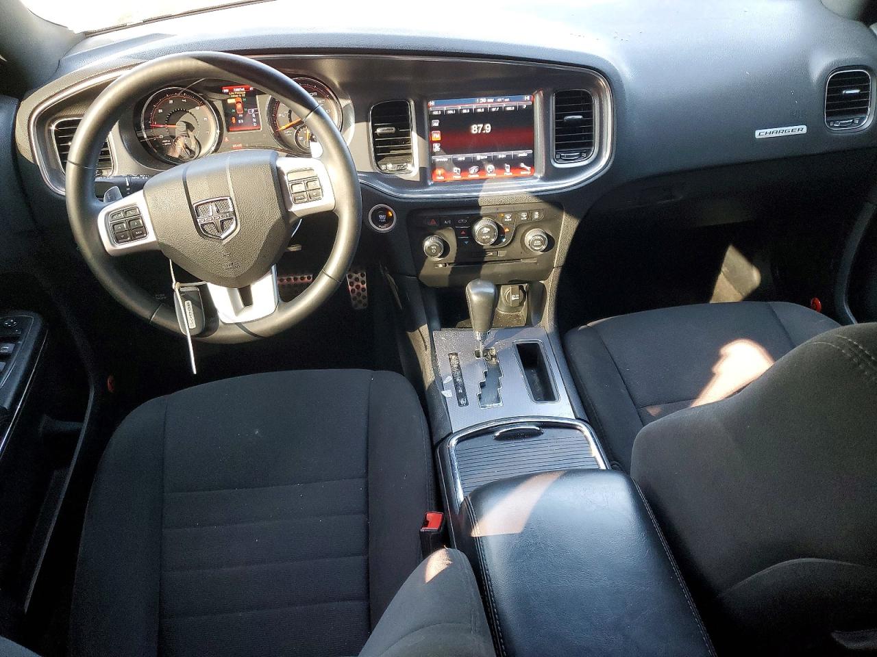 2014 Dodge Charger R Black vin: 2C3CDXDTXEH248696