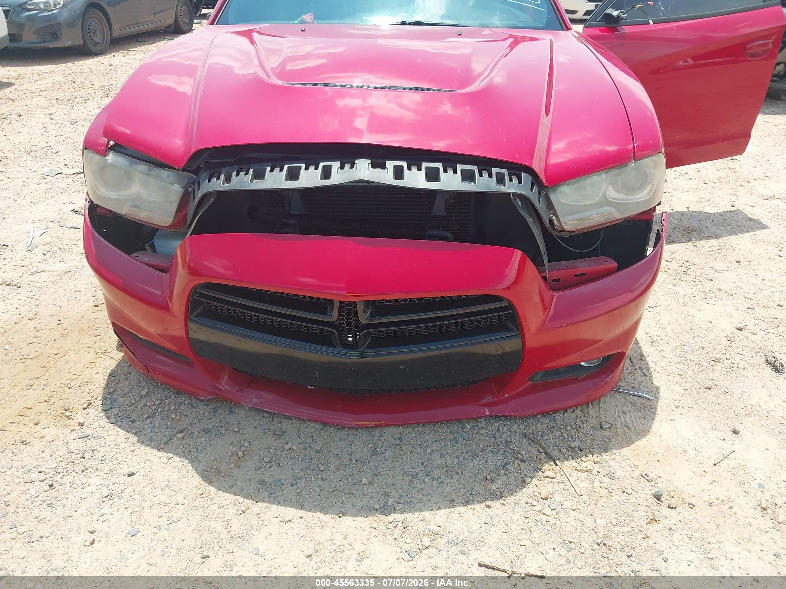 2013 Dodge Charger Srt8 Red vin: 2C3CDXEJ1DH586659
