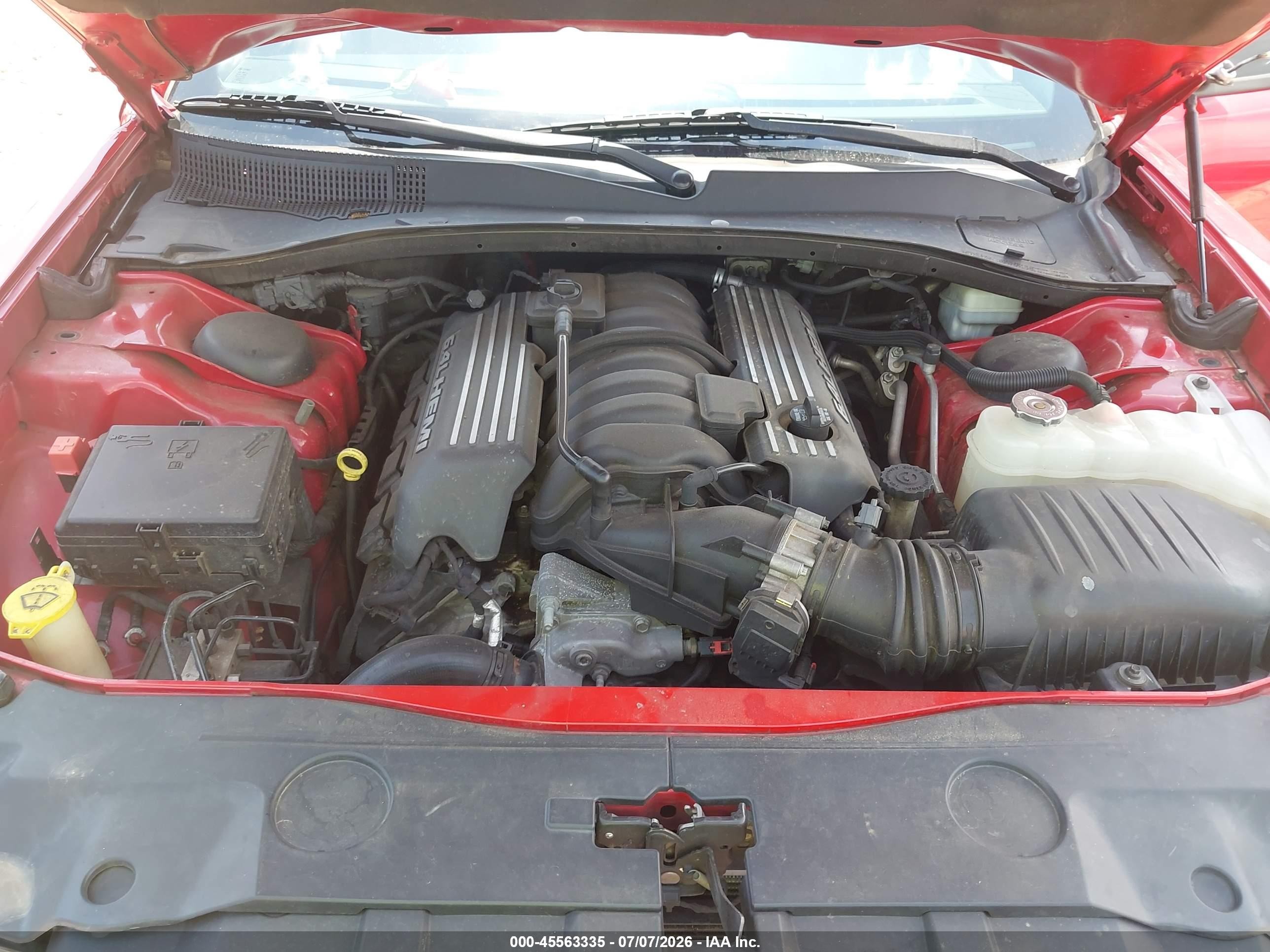 2013 Dodge Charger Srt8 Red vin: 2C3CDXEJ1DH586659