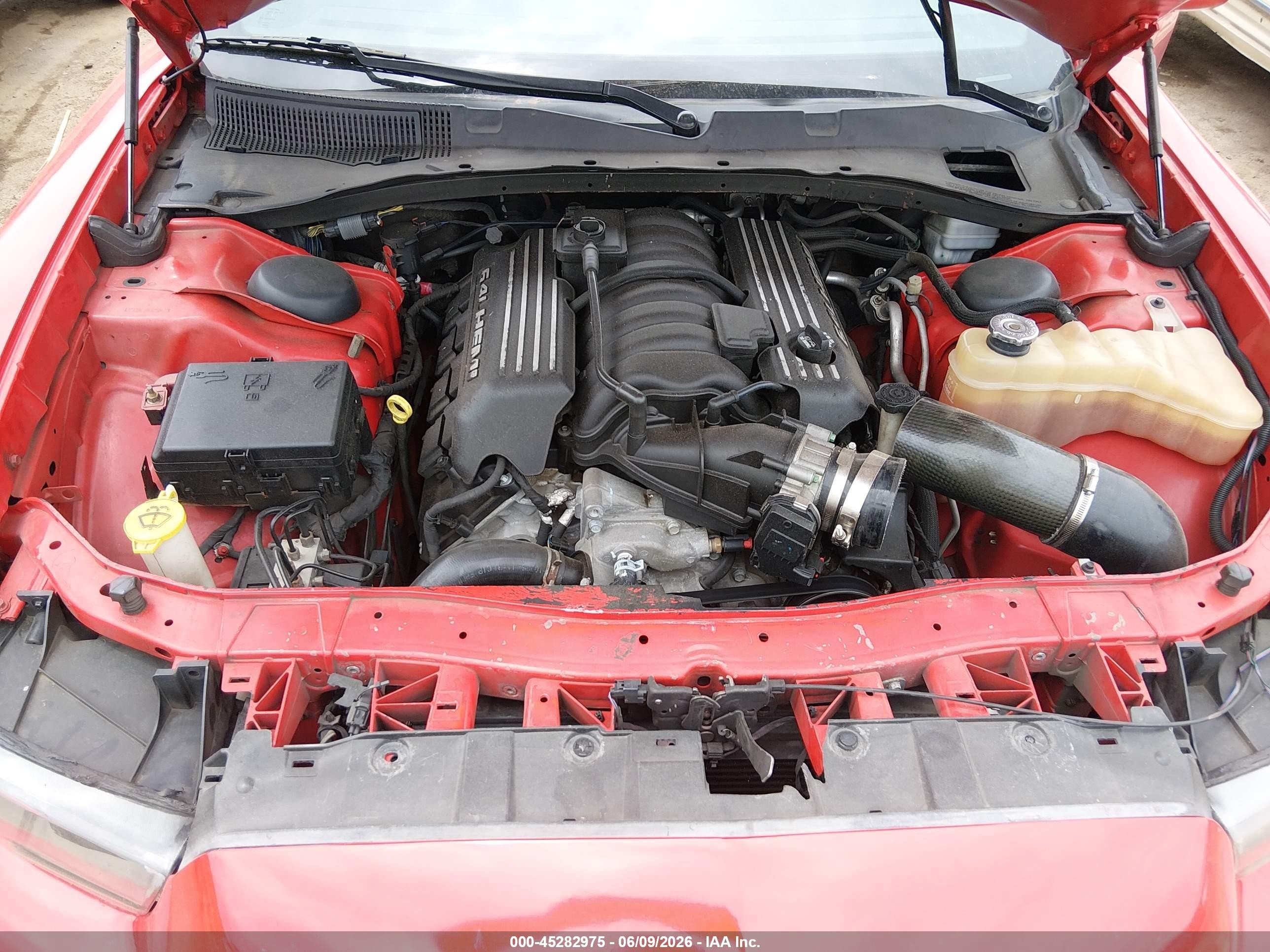 2014 Dodge Charger Srt8 Red vin: 2C3CDXEJ1EH250477