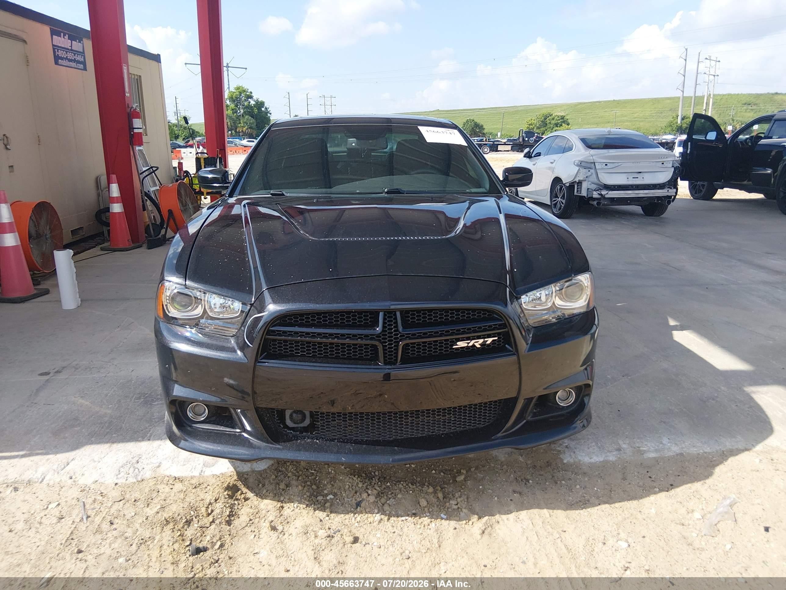 2013 Dodge Charger Srt8 Black vin: 2C3CDXEJ2DH634959